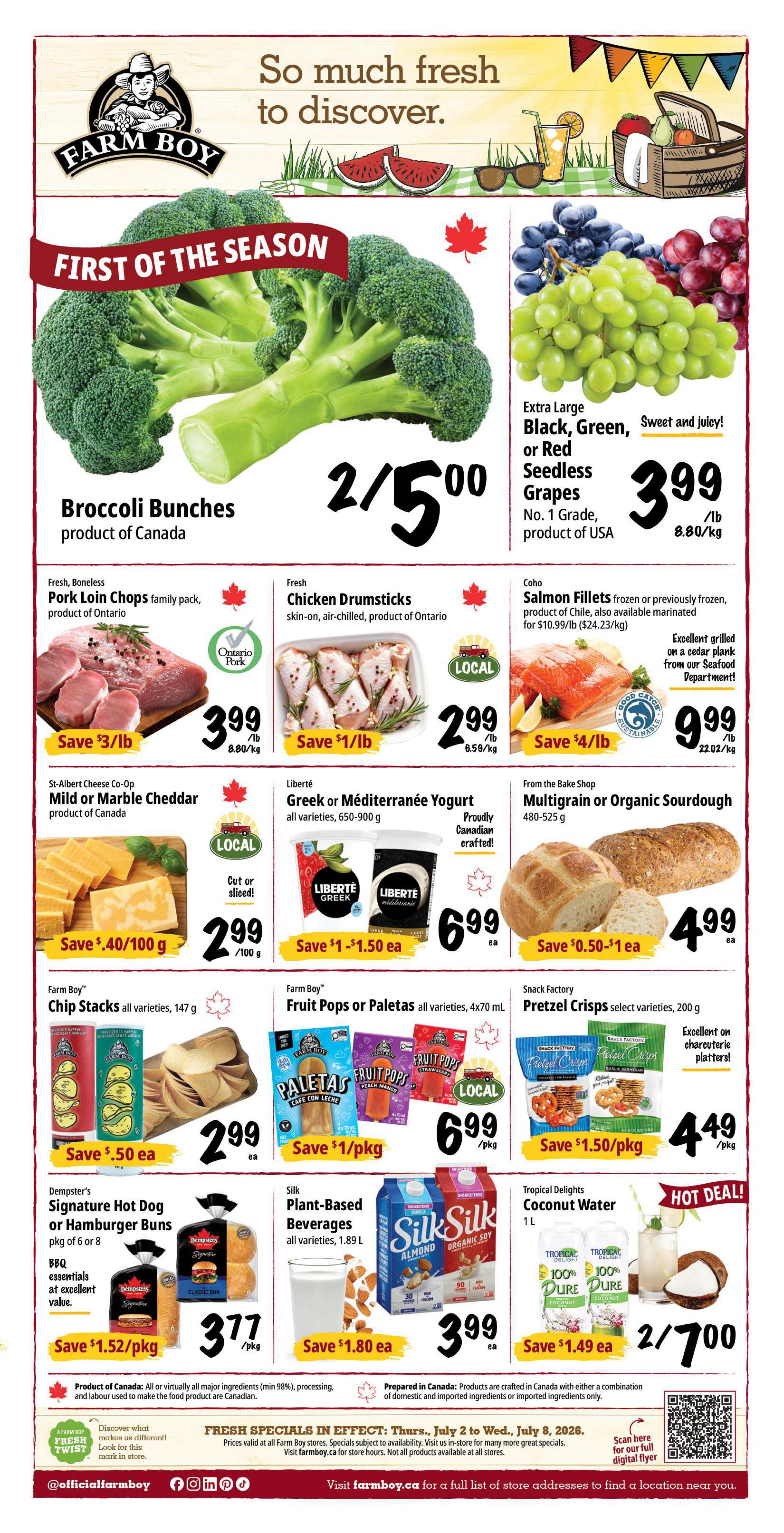 Farm Boy Flyer July 2 to 8