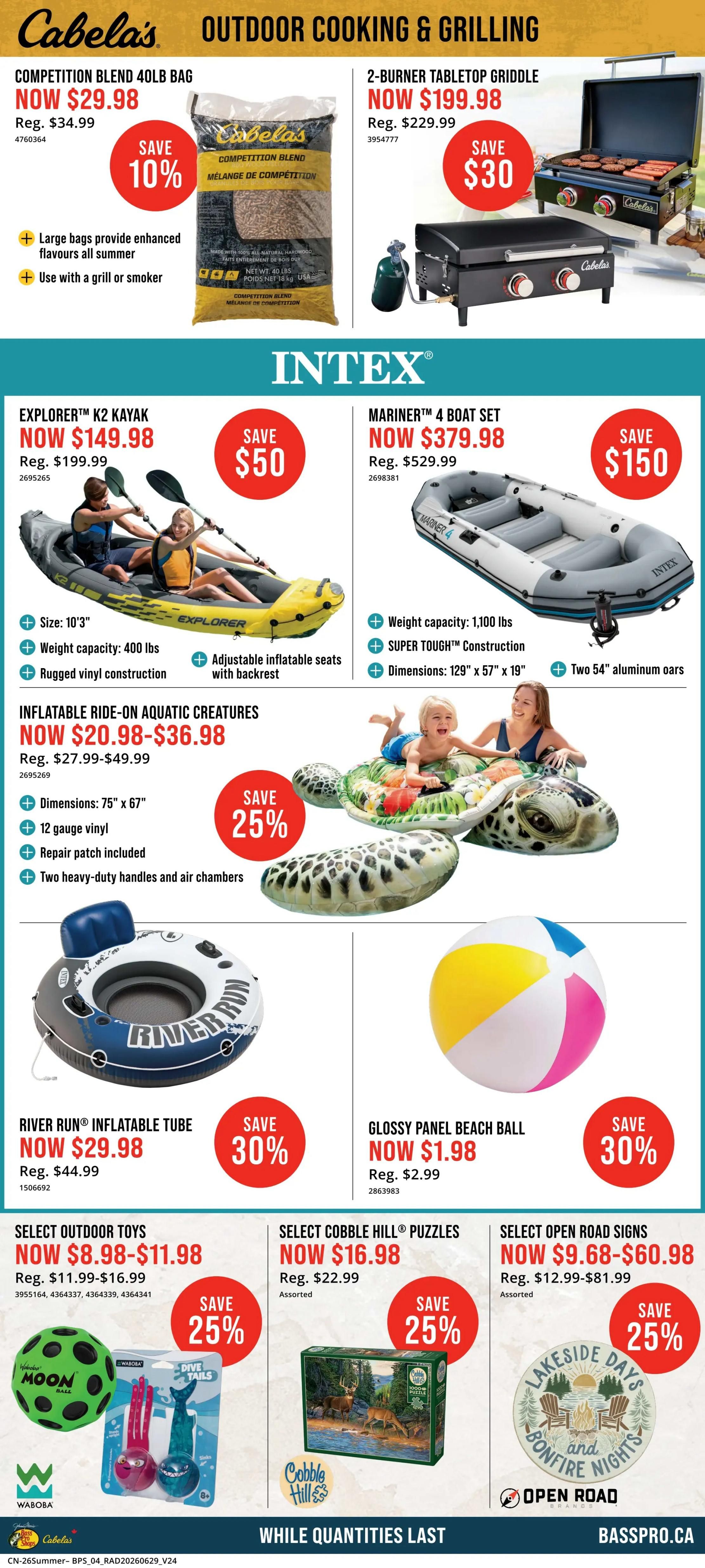 Bass Pro Shops Flyer July 2 to 15