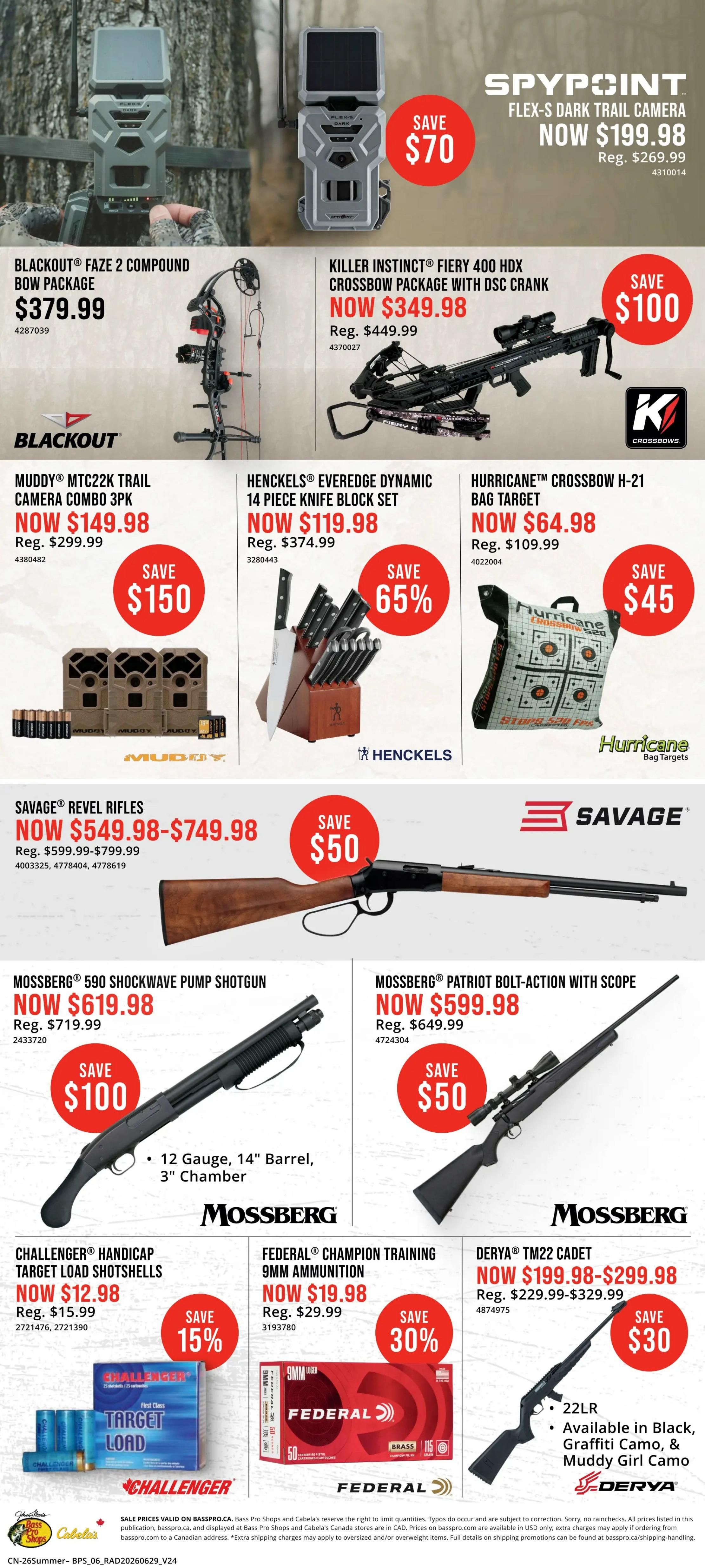Bass Pro Shops Flyer July 2 to 15