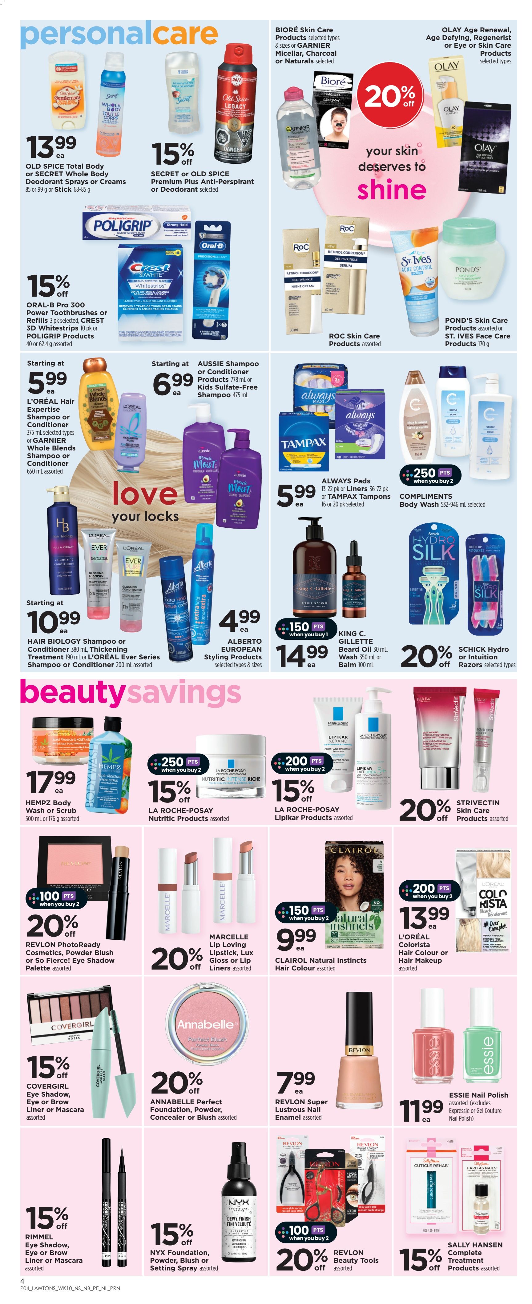Lawtons Drugs (NB, NL, PE) Flyer July 3 to 9