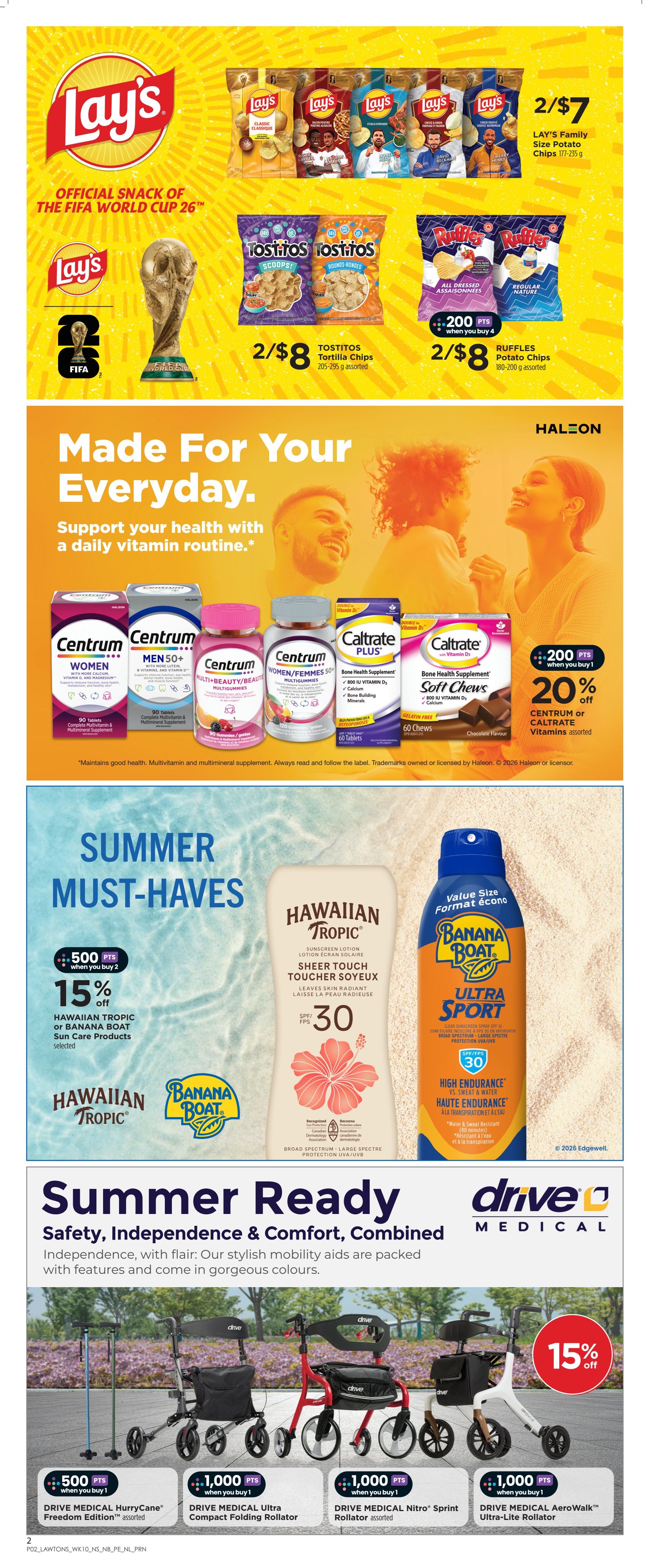 Lawtons Drugs (NS) Flyer July 3 to 9