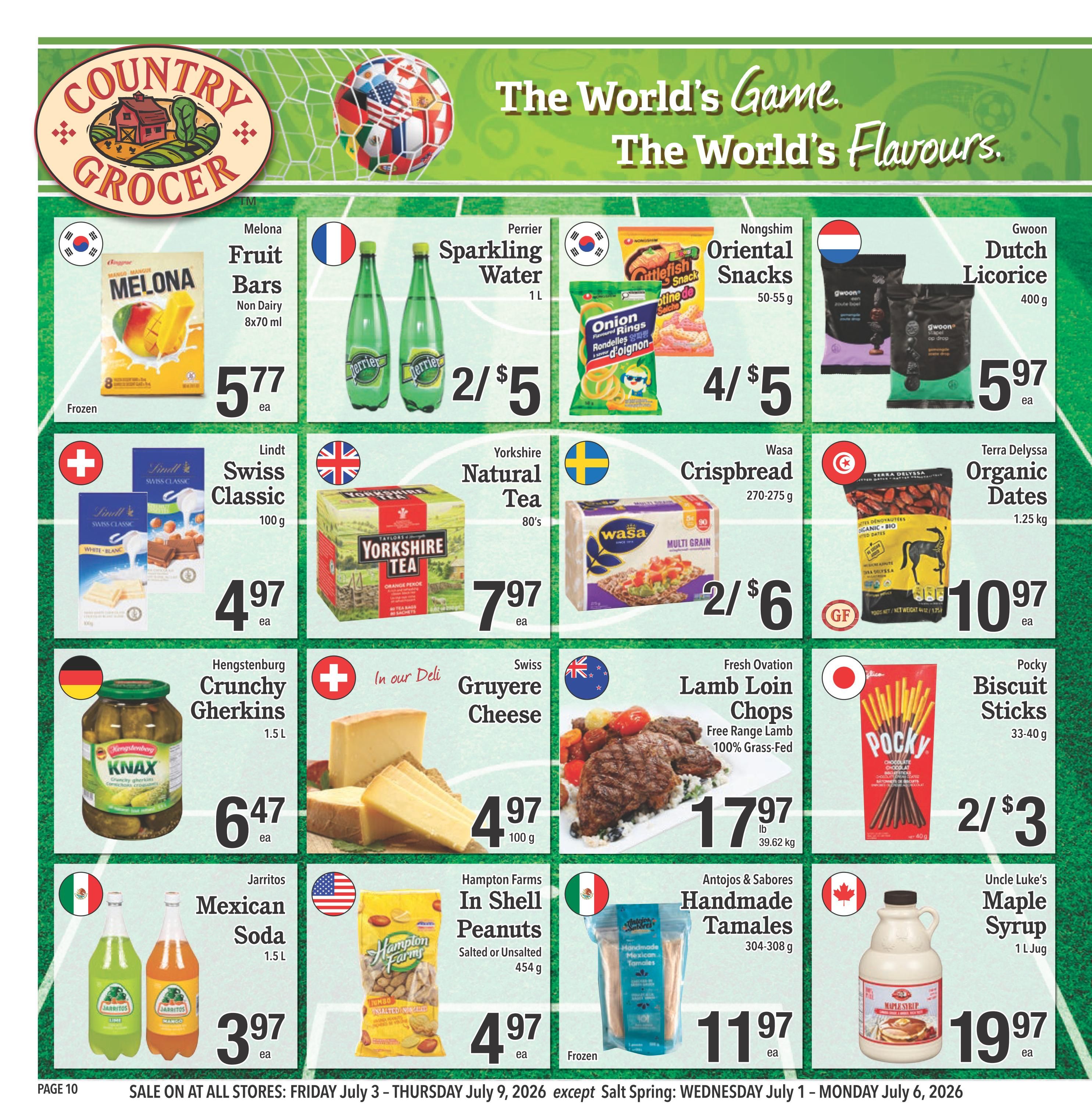 Country Grocer Flyer July 3 to 9