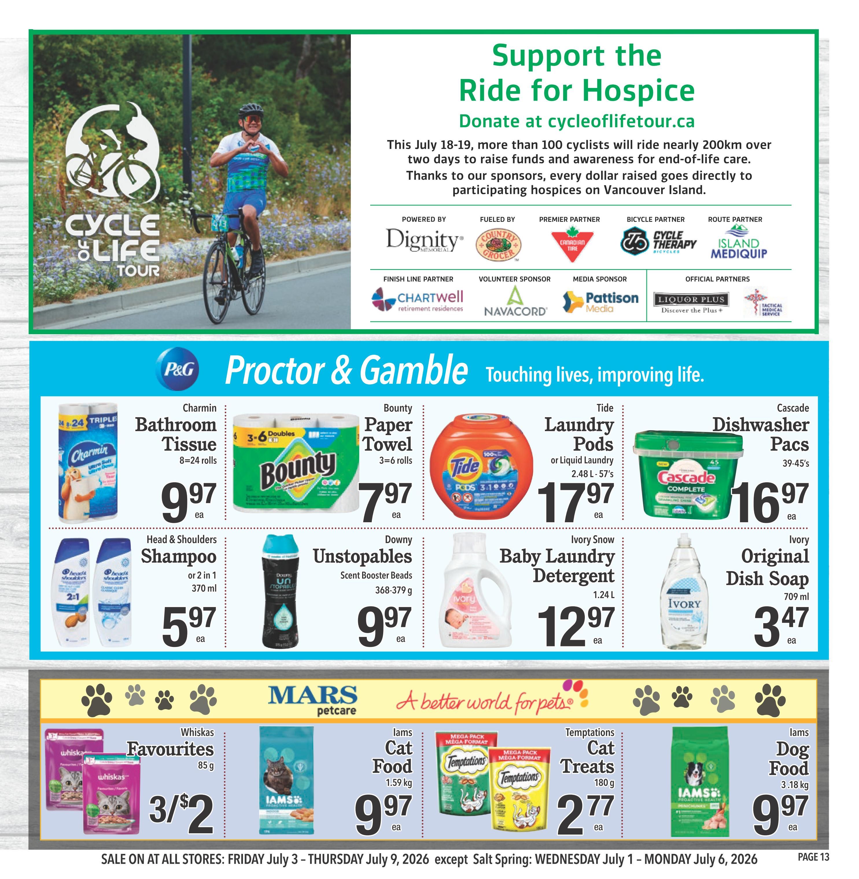 Country Grocer Flyer July 3 to 9