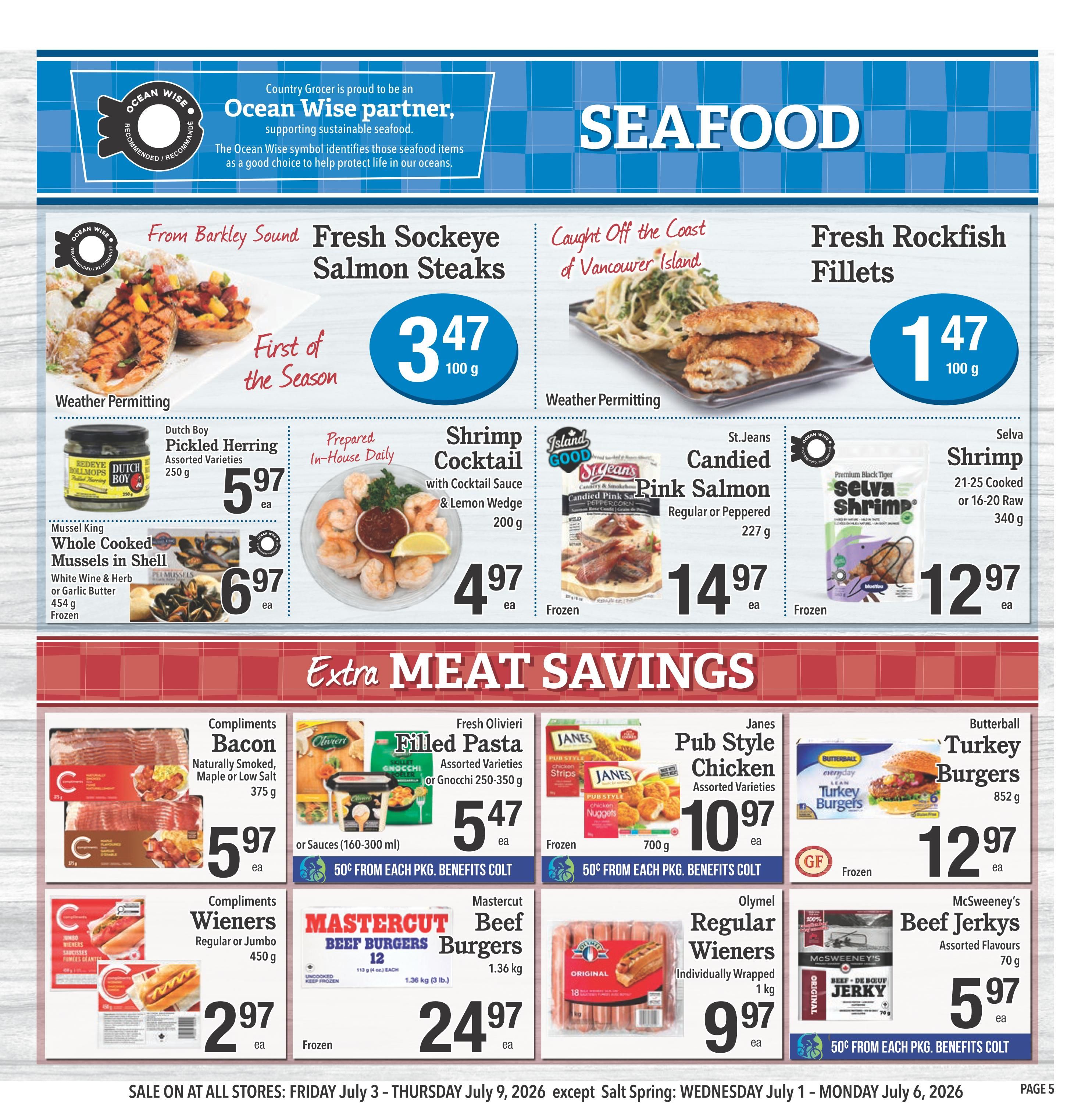 Country Grocer Flyer July 3 to 9