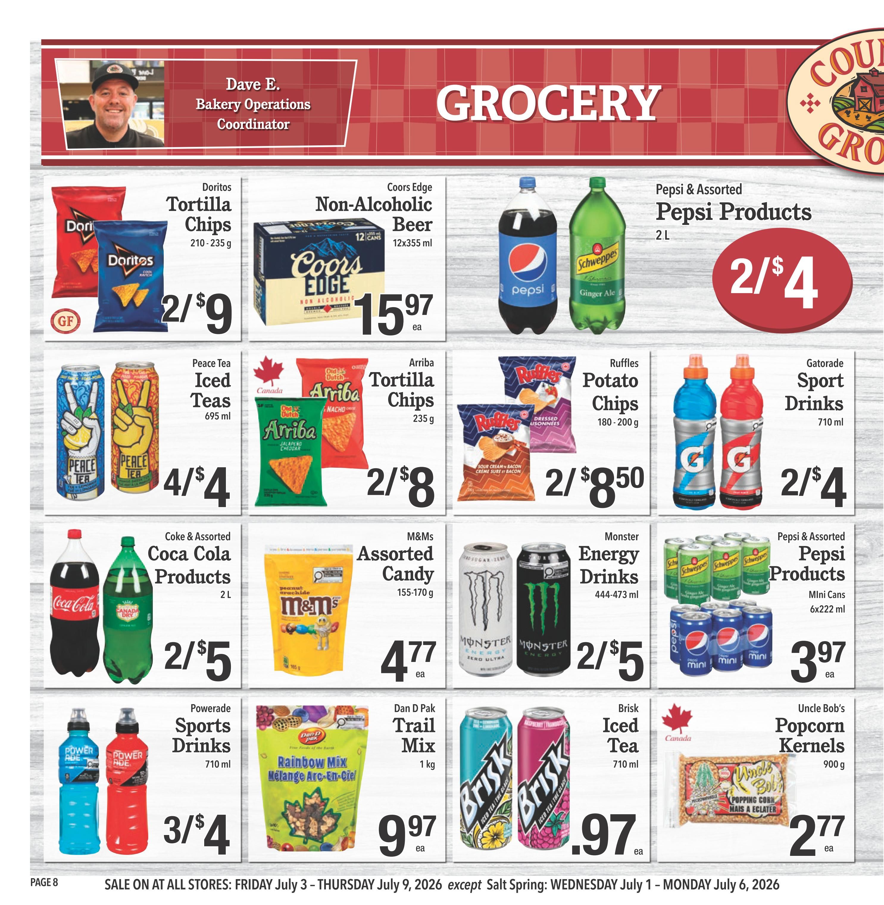 Country Grocer Flyer July 3 to 9