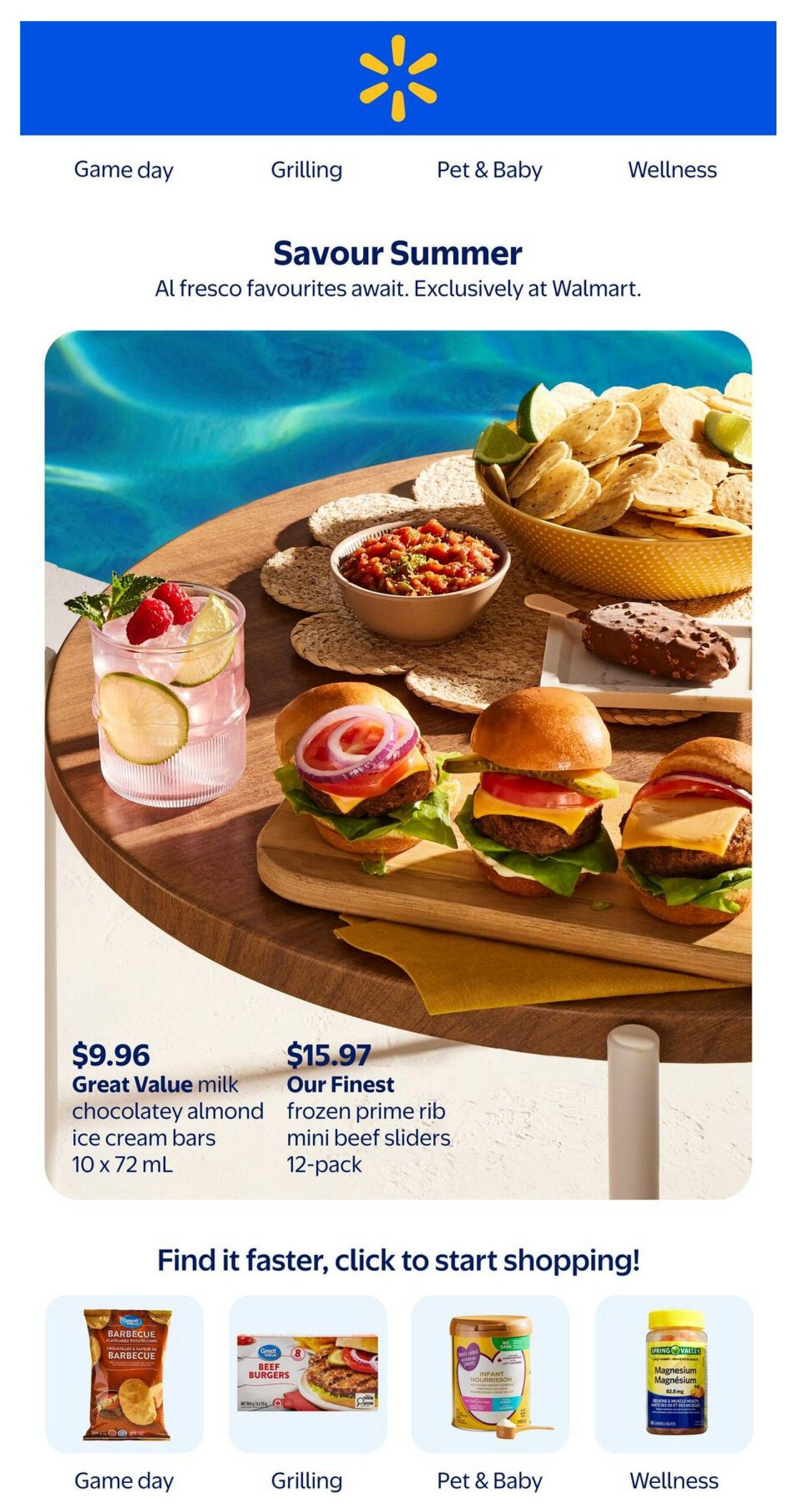 Walmart Savour Summer Flyer July 2 to 29