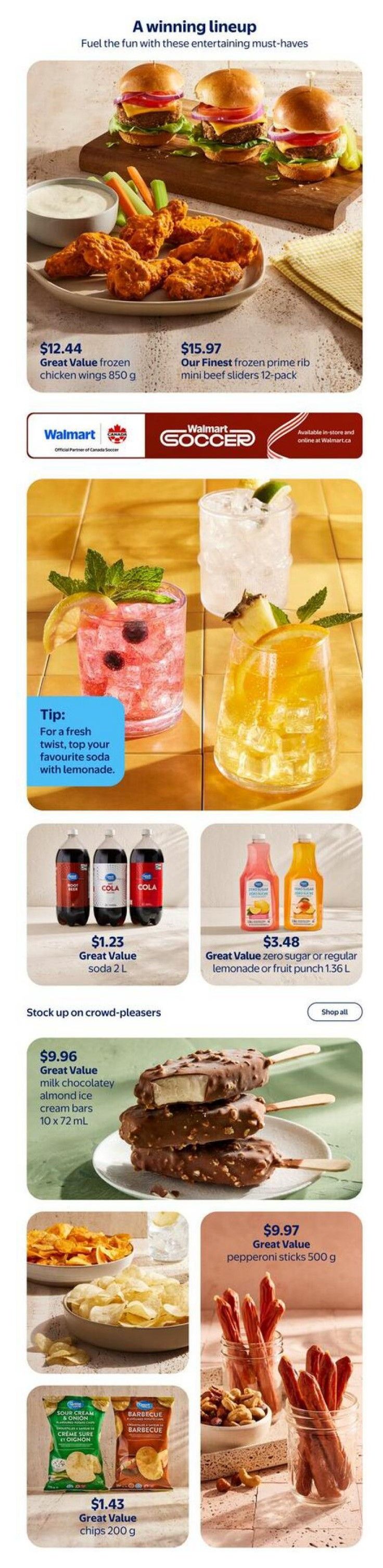 Walmart Savour Summer Flyer July 2 to 29