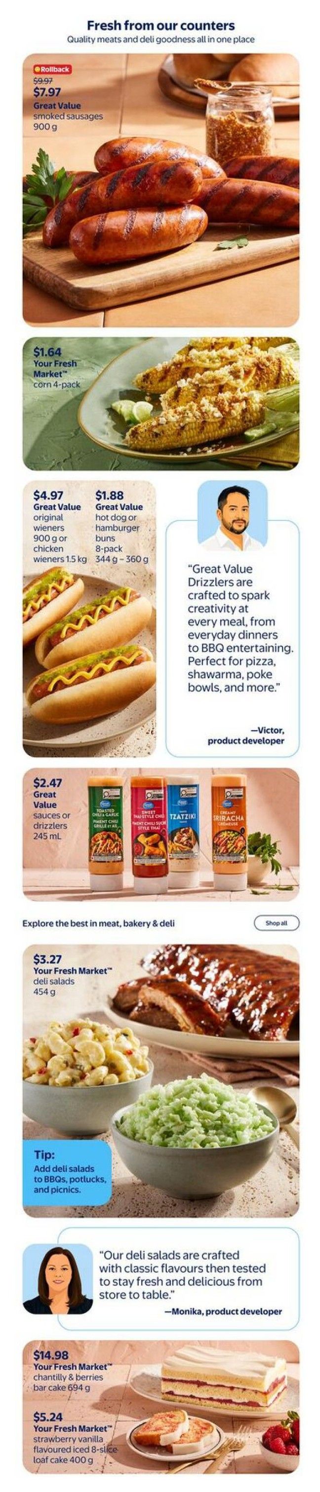Walmart Savour Summer Flyer July 2 to 29