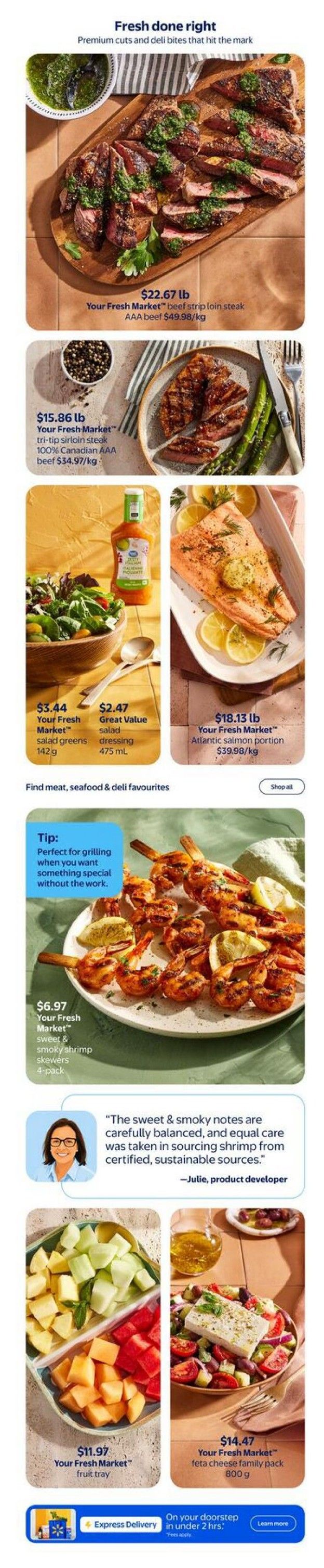 Walmart Savour Summer Flyer July 2 to 29