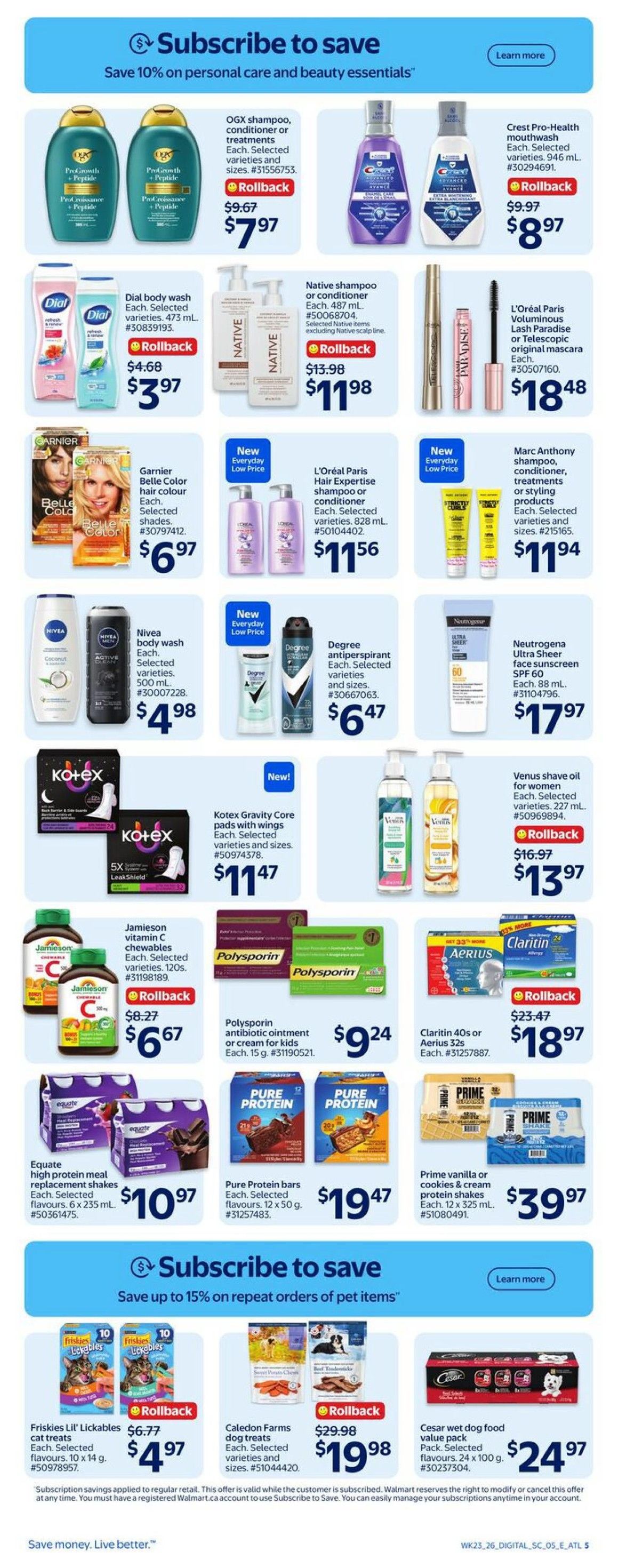 Walmart (Atlantic) Flyer July 2 to 8