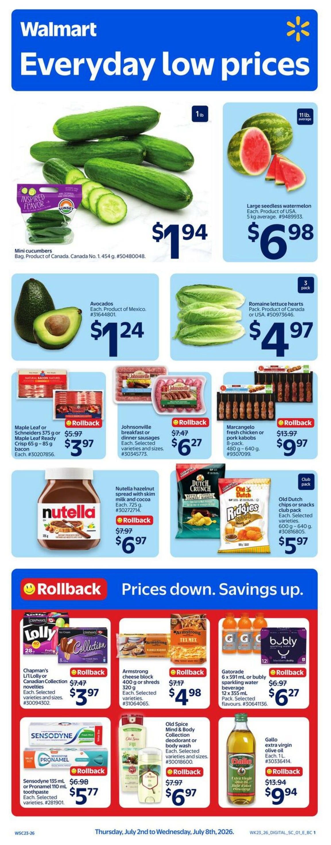 Walmart (West) Flyer July 2 to 8