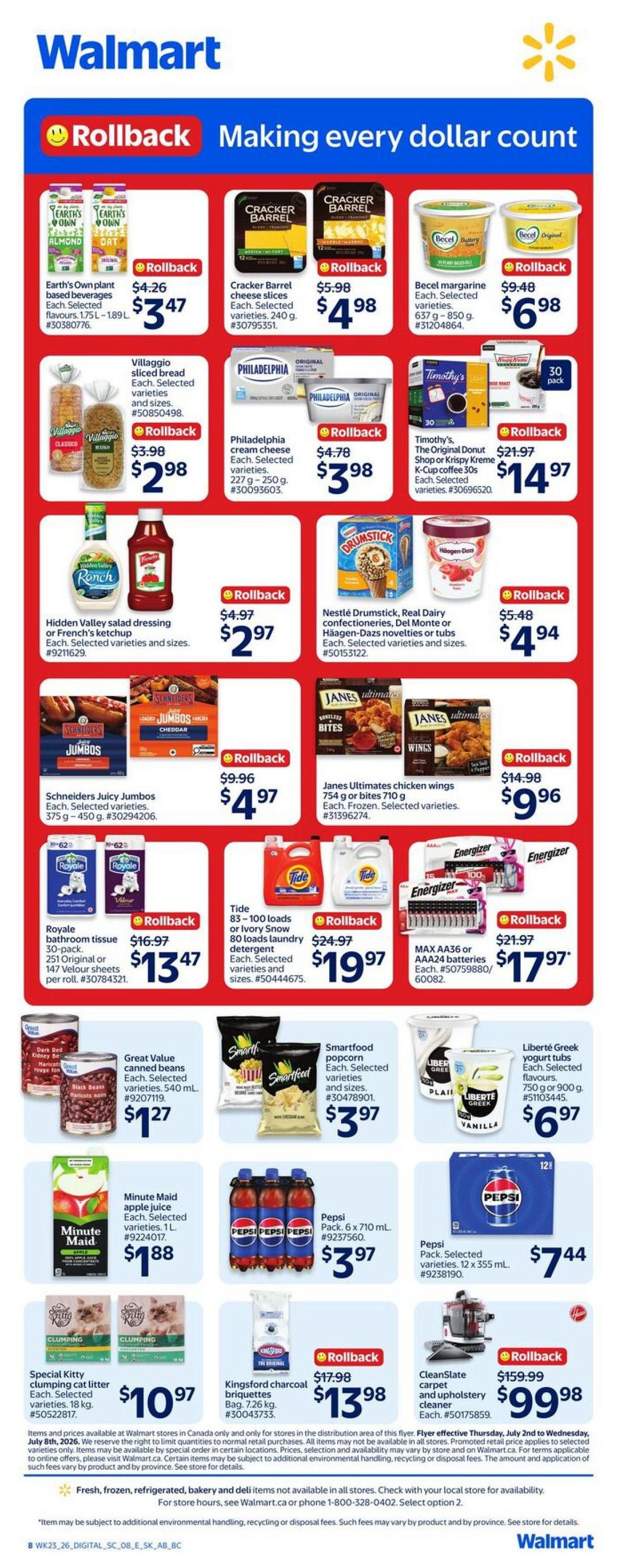 Walmart (West) Flyer July 2 to 8