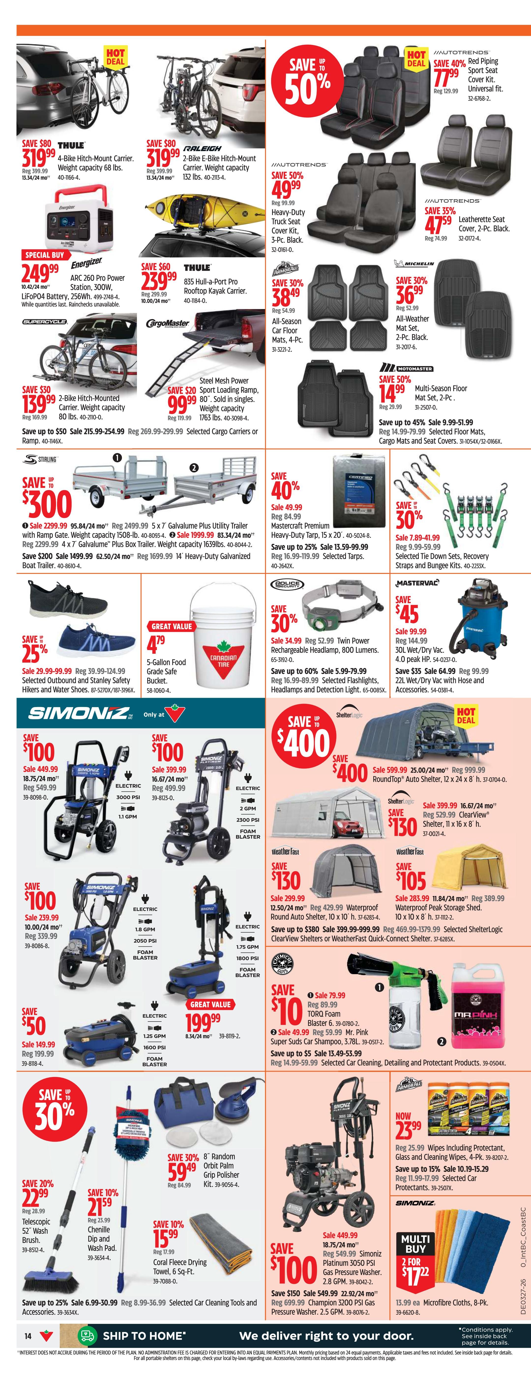Canadian Tire (West) Flyer July 3 to 9