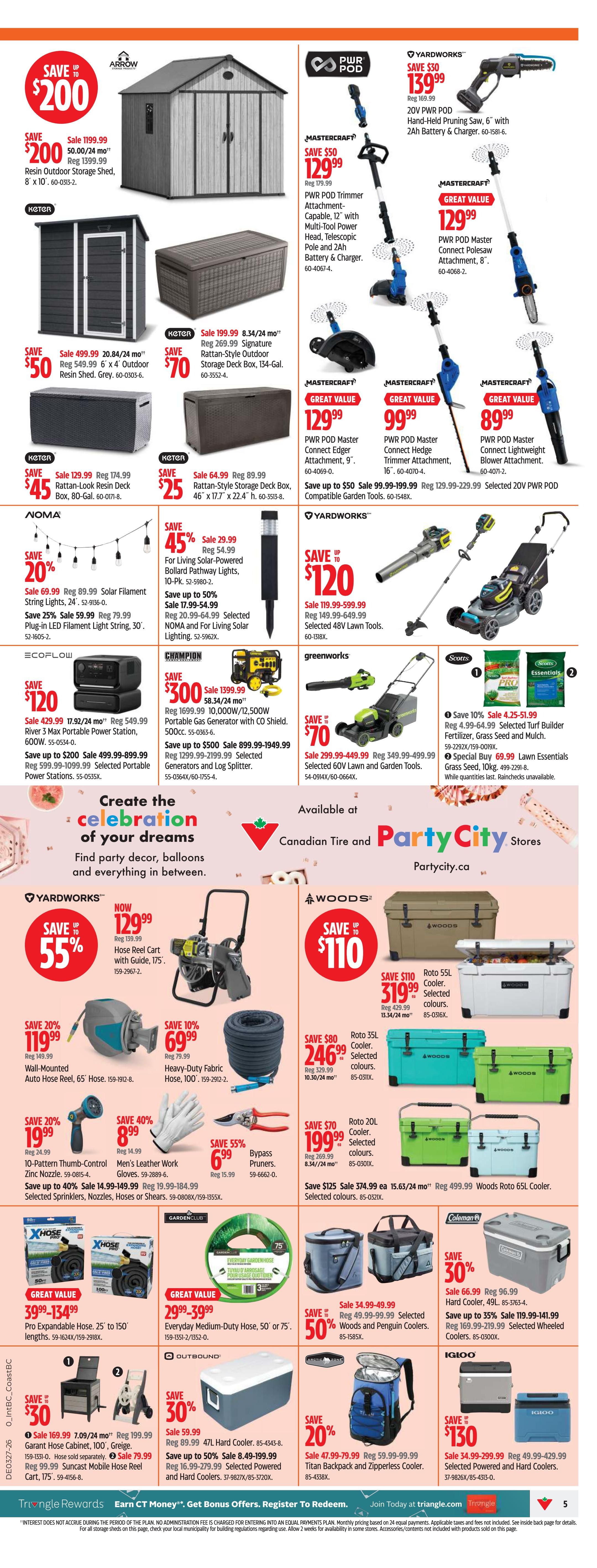 Canadian Tire (West) Flyer July 3 to 9