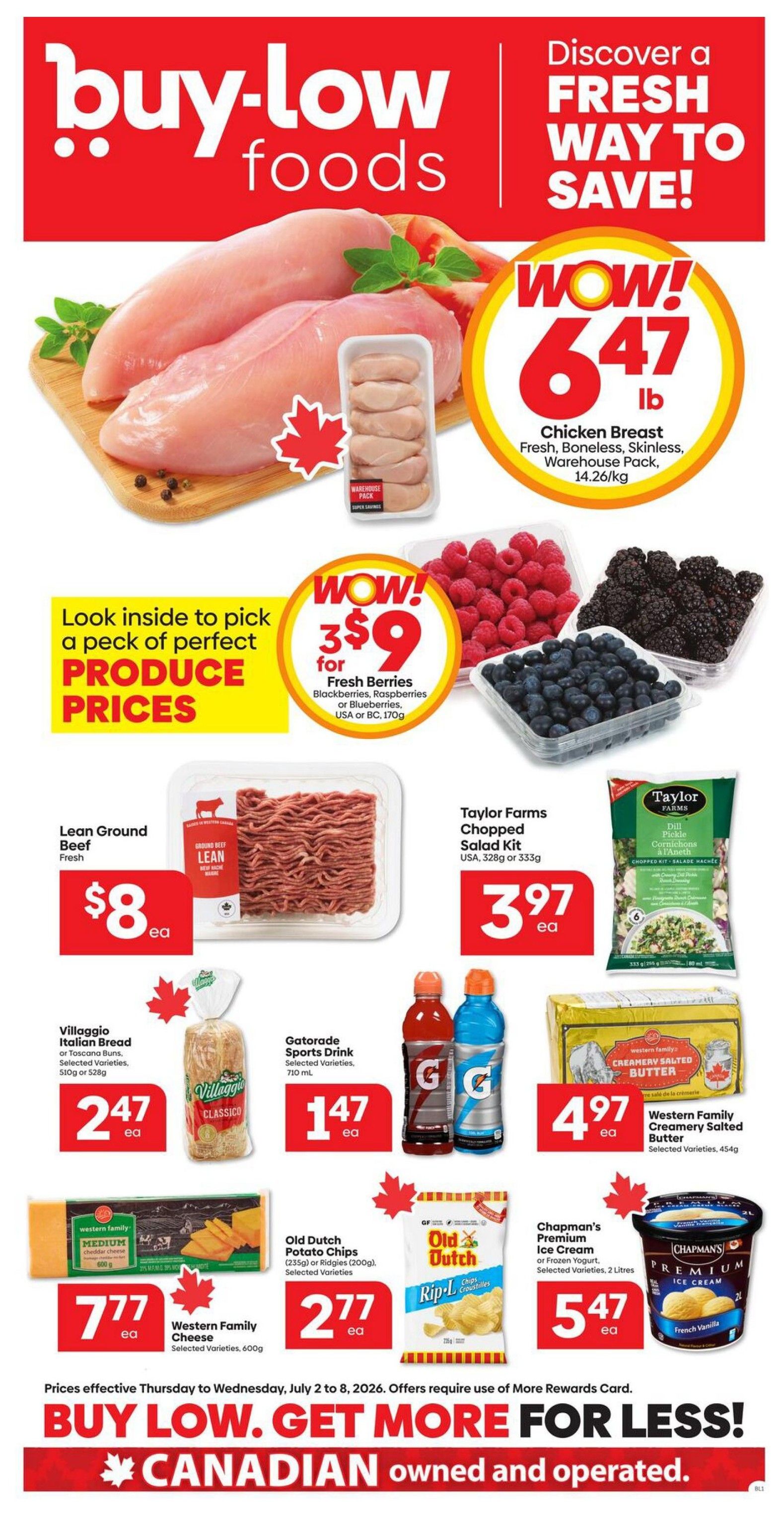 Buy-Low Foods Flyer July 2 to 8