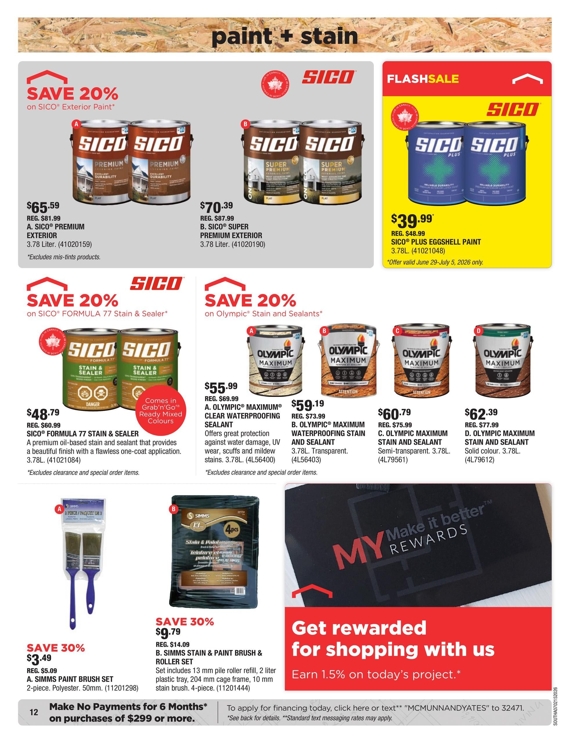 McMunn & Yates Building Supplies Flyer July 2 to 15