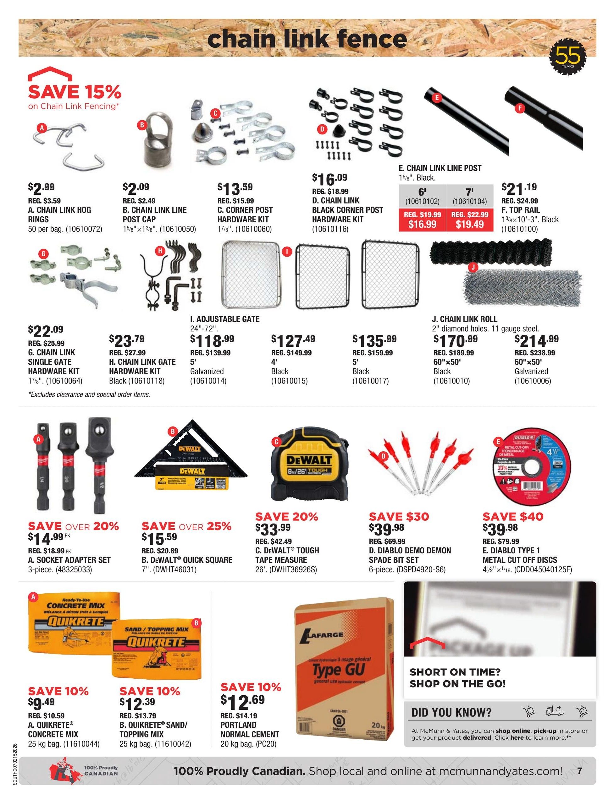 McMunn & Yates Building Supplies Flyer July 2 to 15