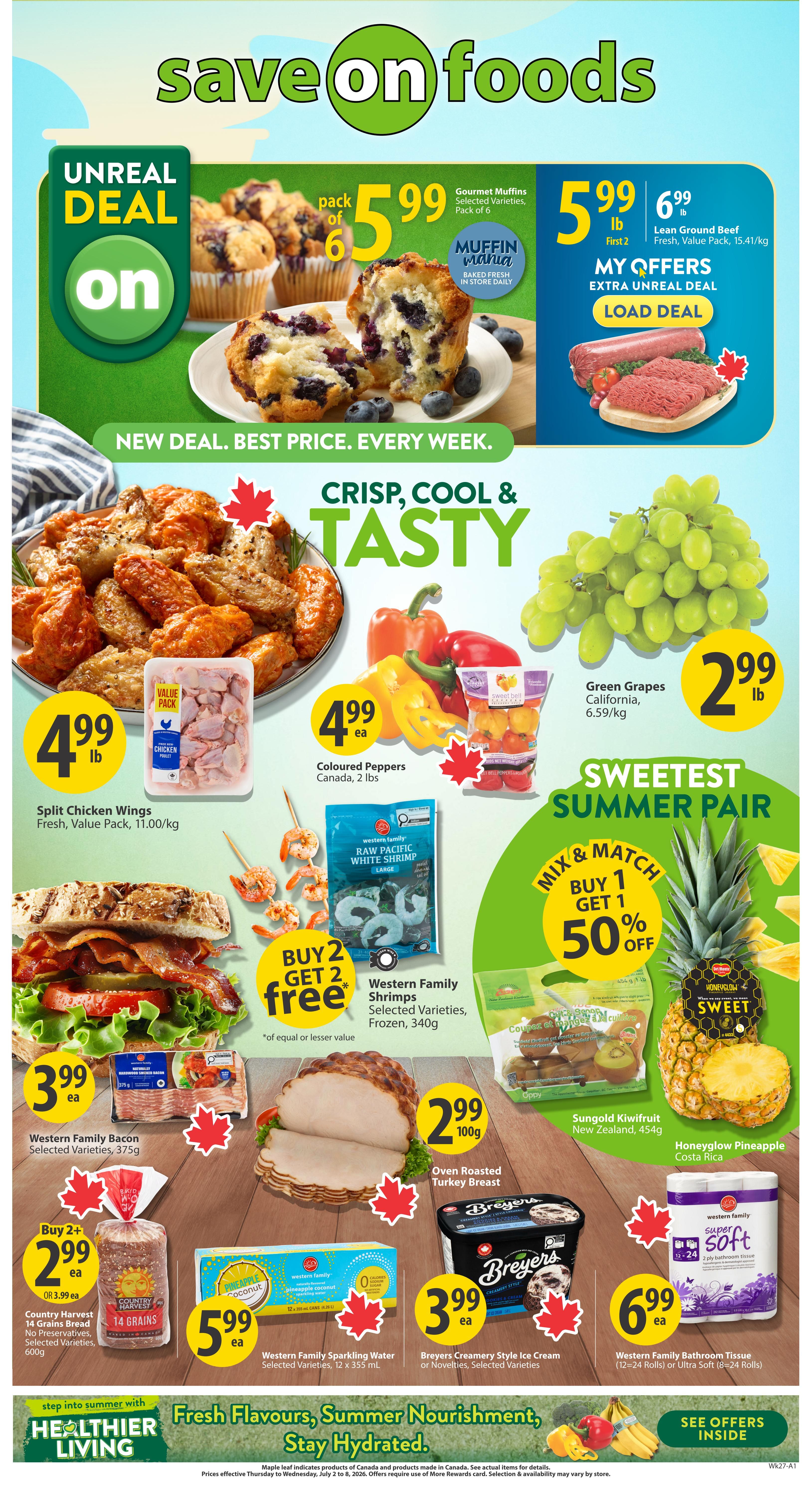 Save On Foods (BC) Flyer July 2 to 8