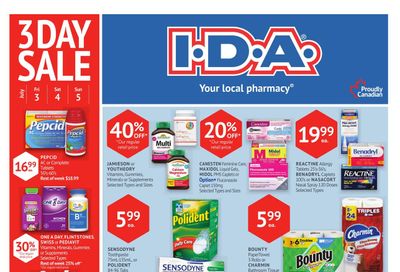 I.D.A. Flyer July 3 to 9