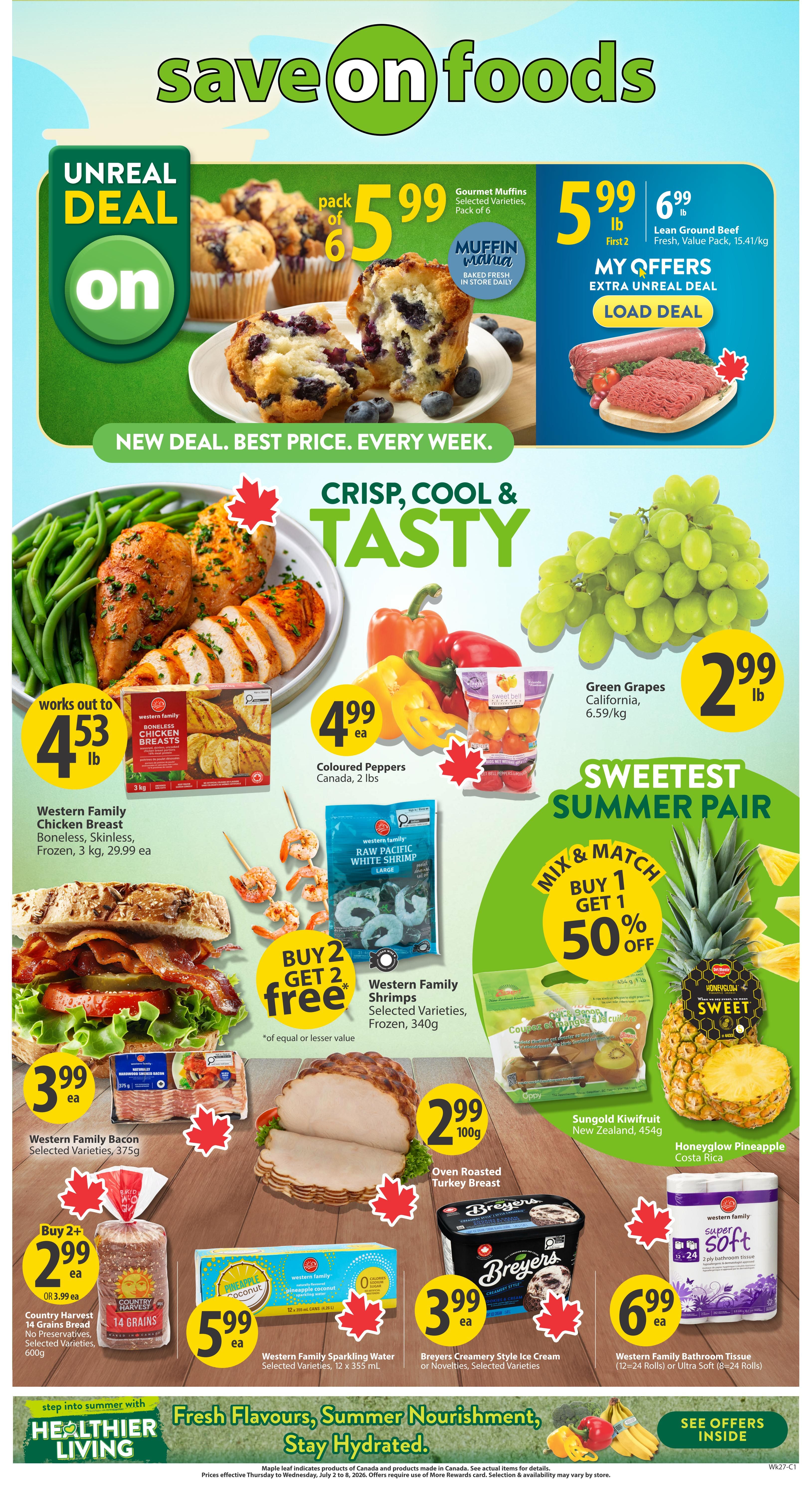 Save On Foods (SK) Flyer July 2 to 8