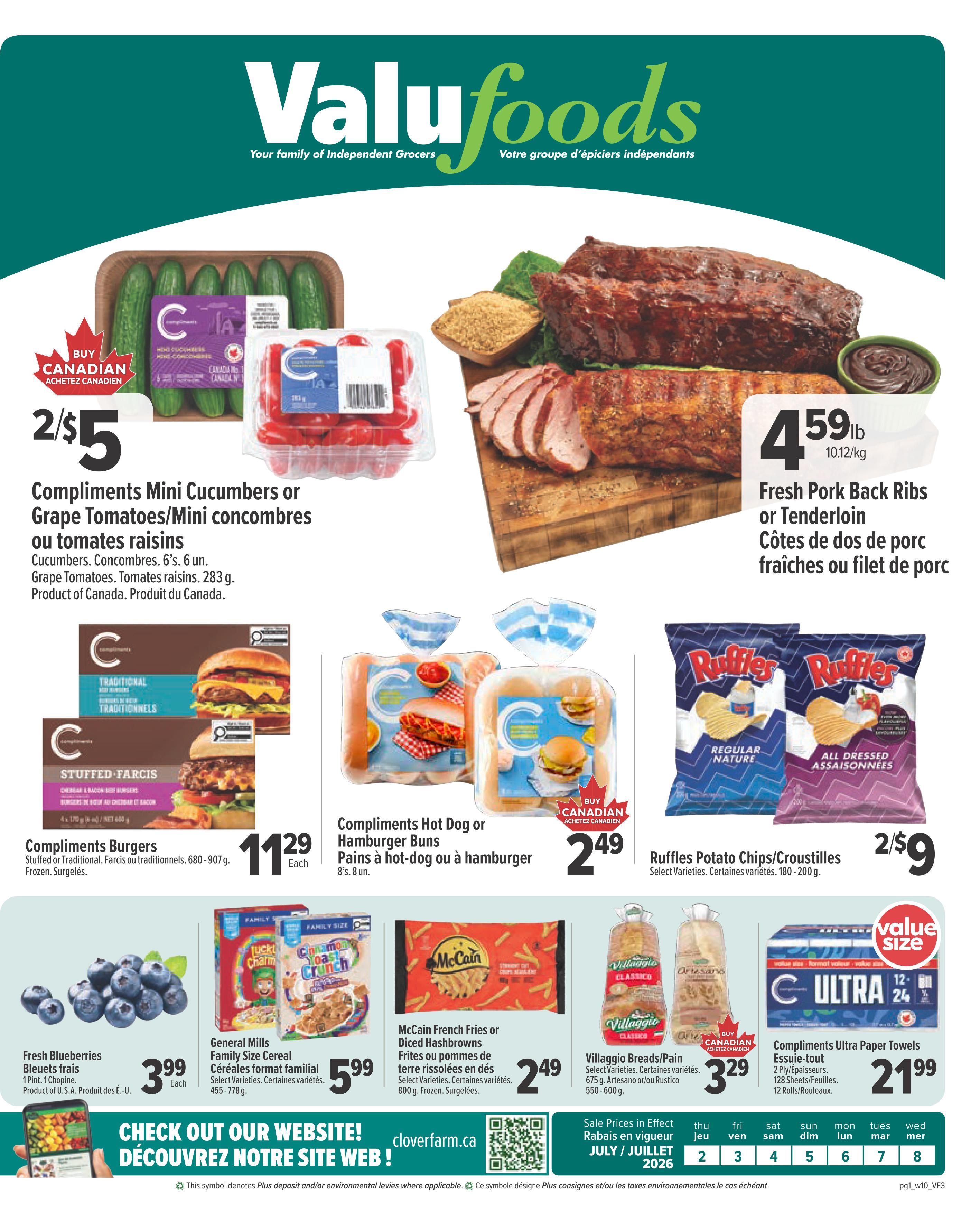 Valufoods Flyer July 2 to 8