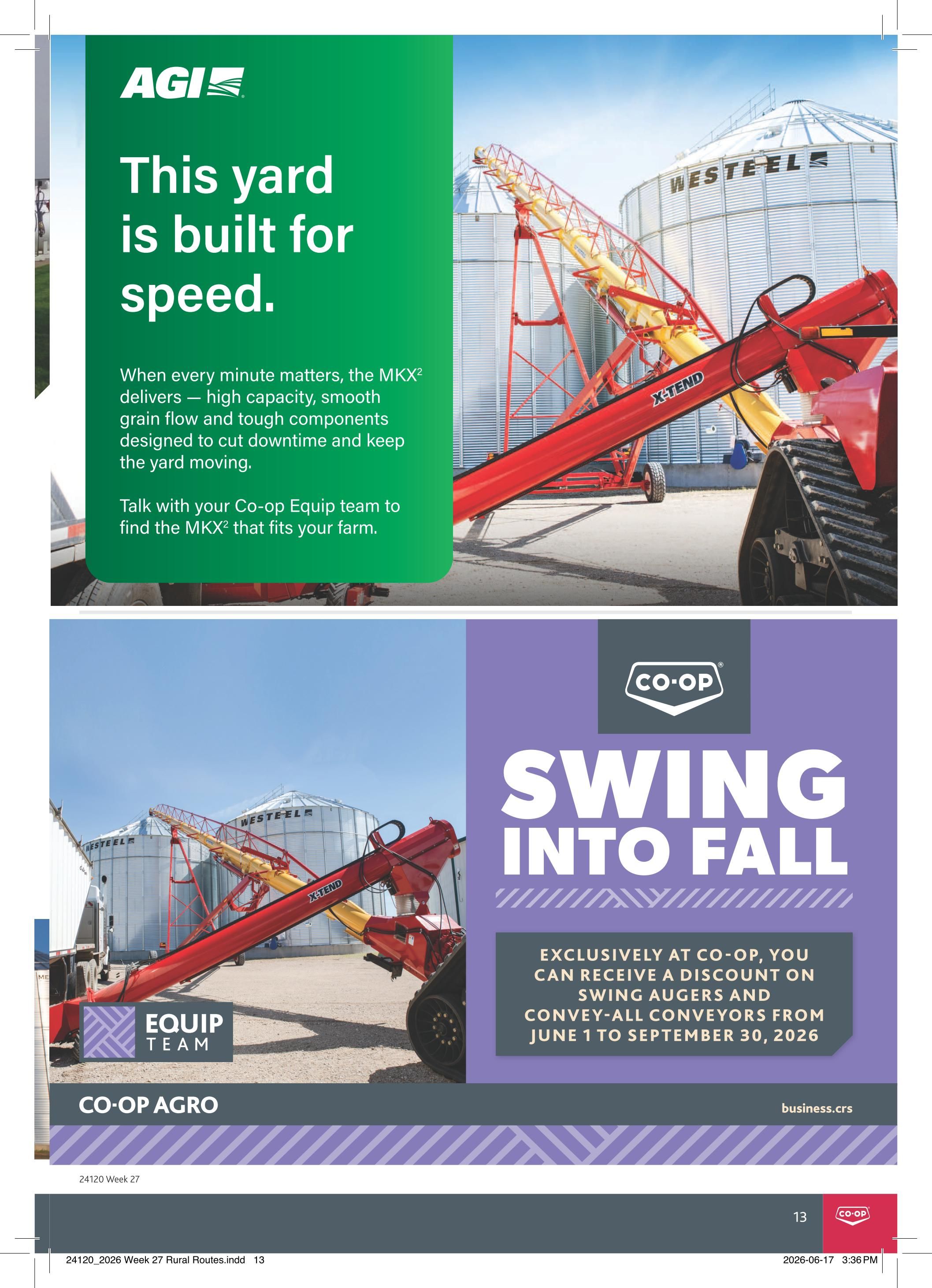 Co-op (West) Rural Routes Flyer July 2 to 22