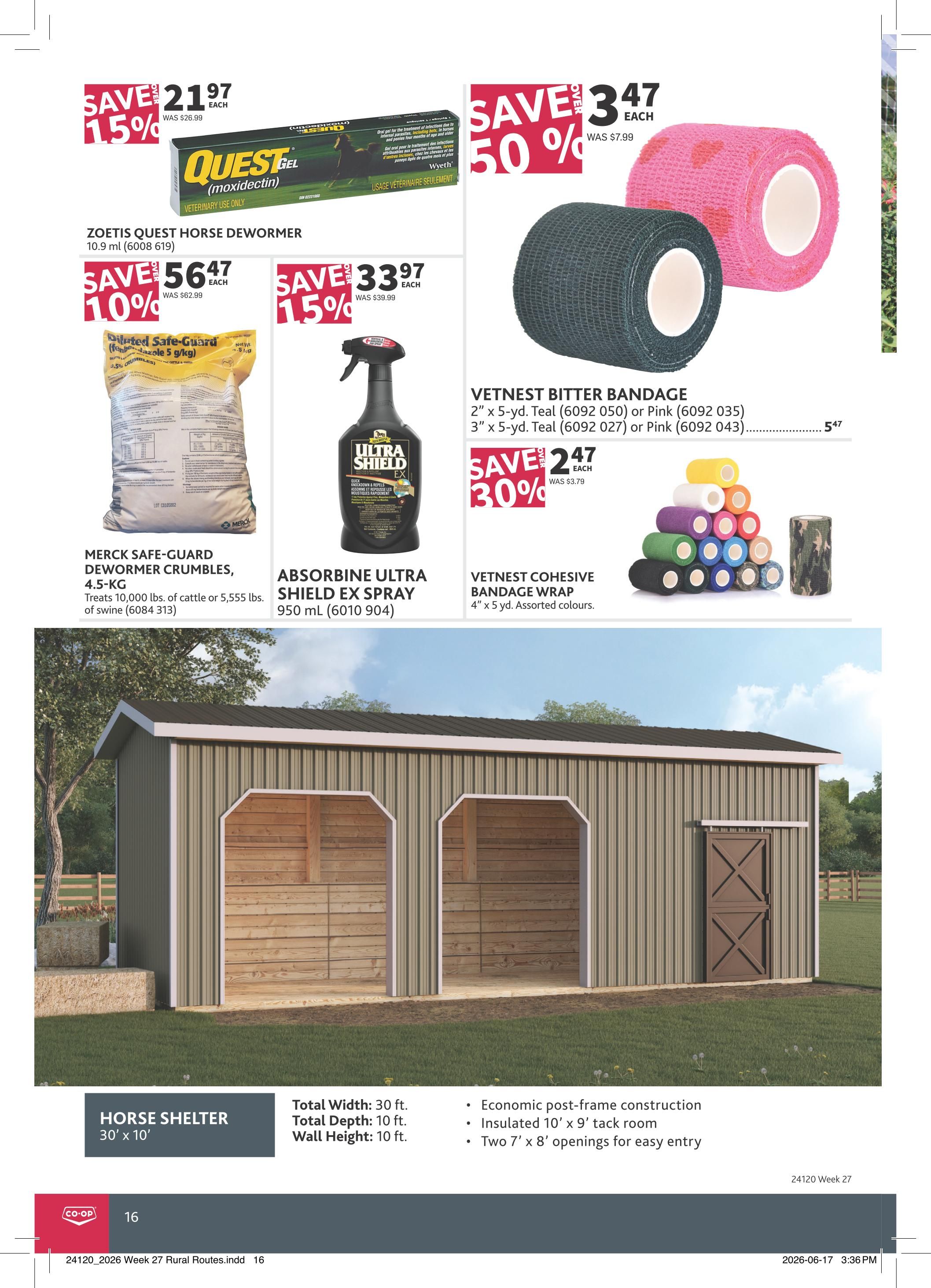 Co-op (West) Rural Routes Flyer July 2 to 22