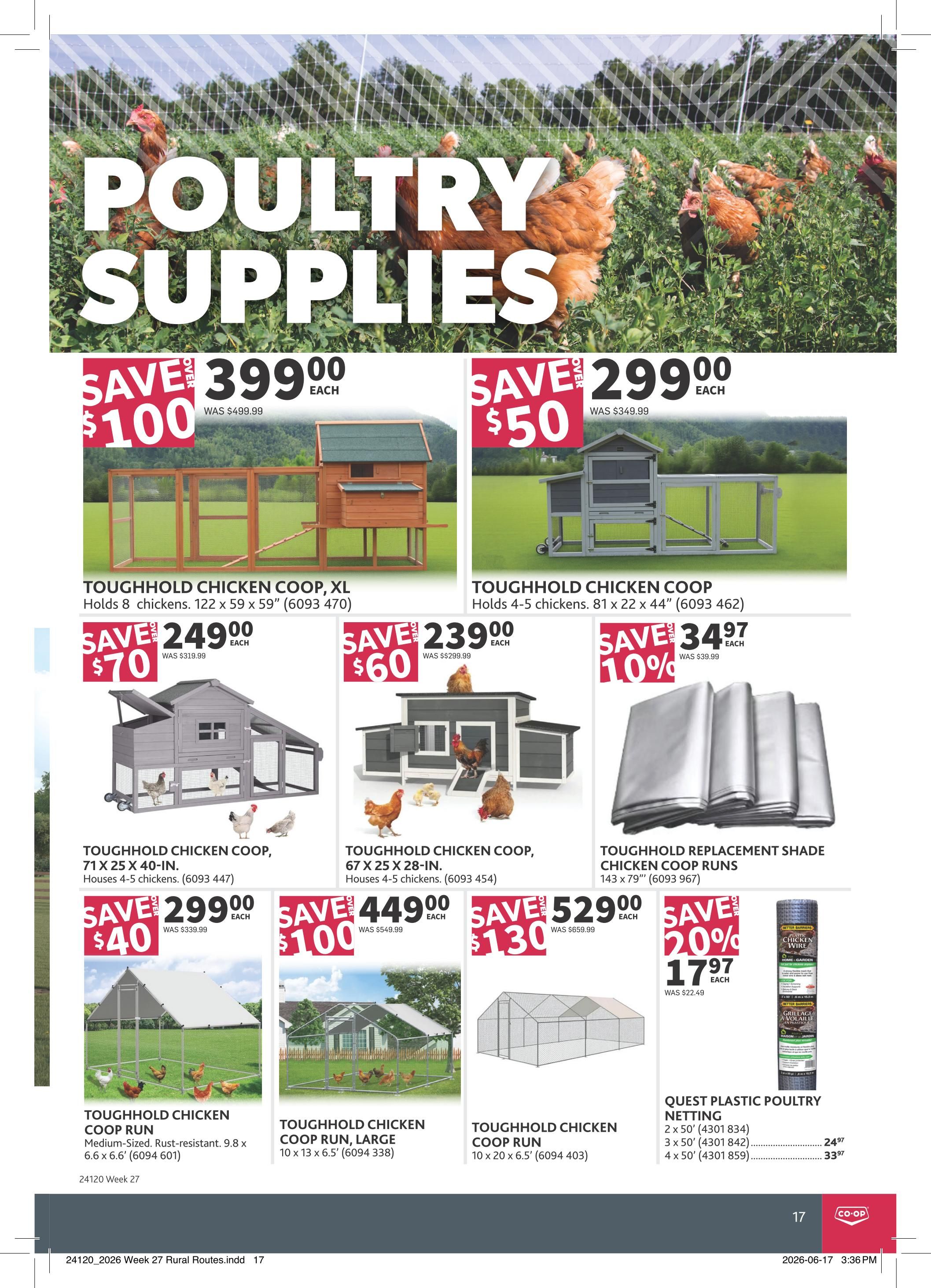 Co-op (West) Rural Routes Flyer July 2 to 22