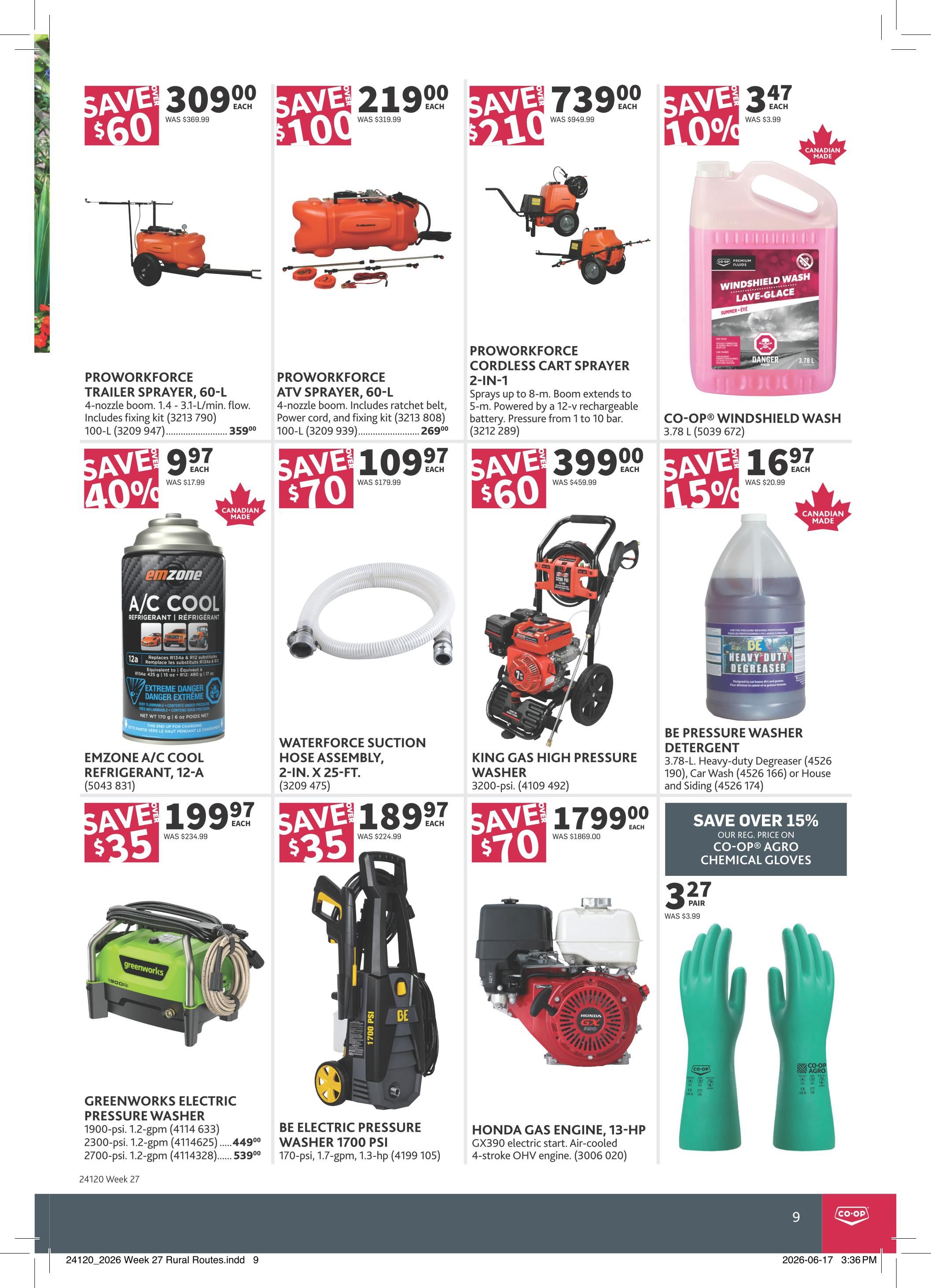 Co-op (West) Rural Routes Flyer July 2 to 22