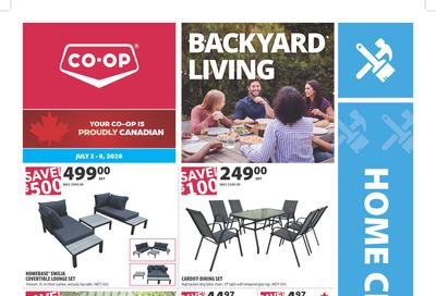 Co-op (West) Home Centre Flyer July 2 to 8