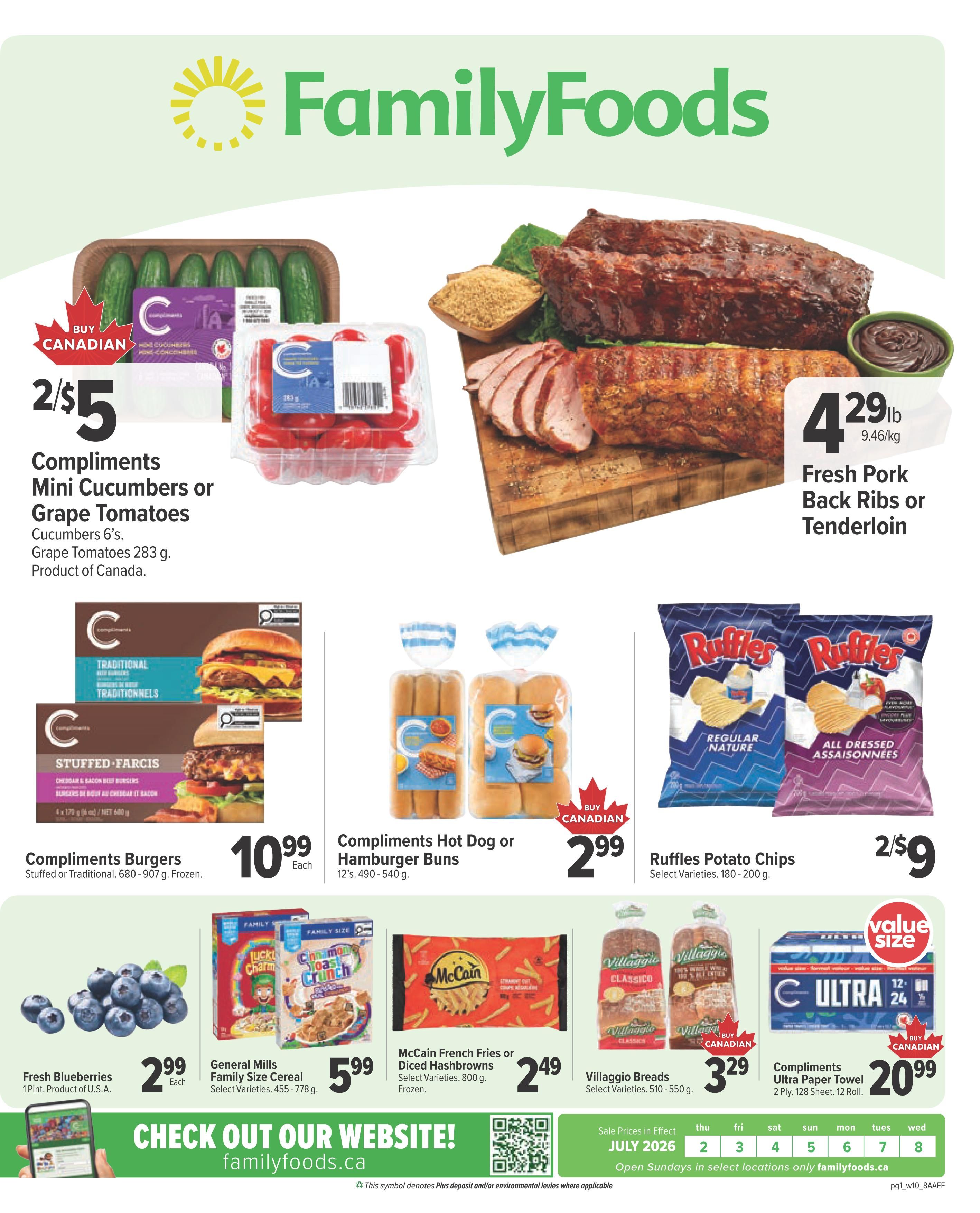 Family Foods Flyer July 2 to 8