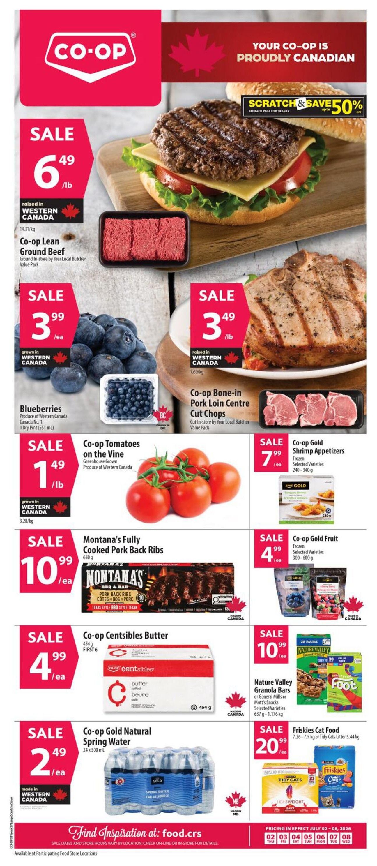 Co-op (West) Food Store Flyer July 2 to 8