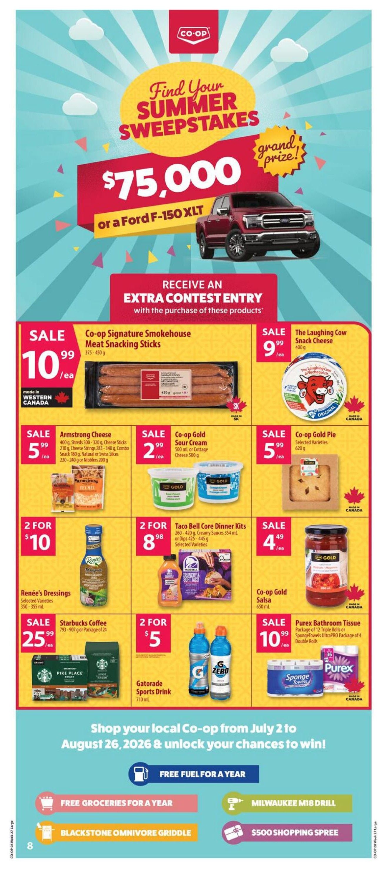 Co-op (West) Food Store Flyer July 2 to 8