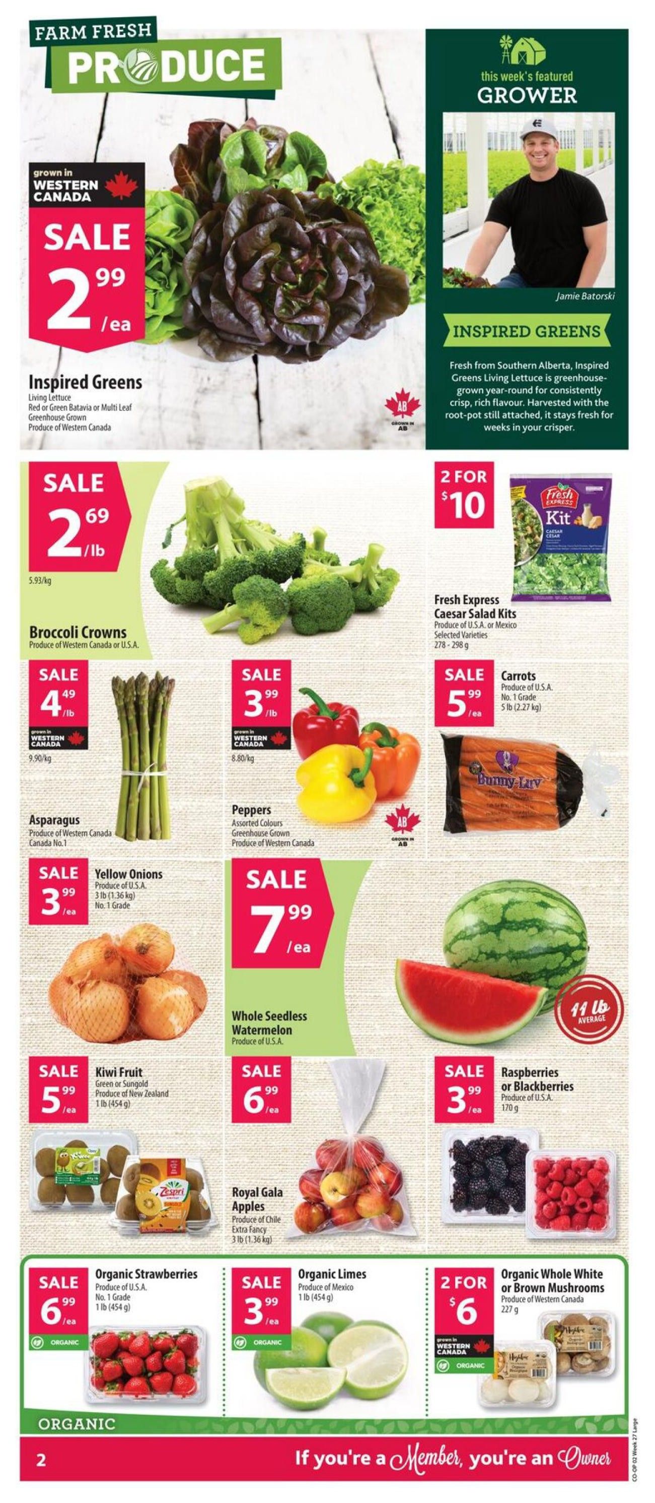 Co-op (West) Food Store Flyer July 2 to 8