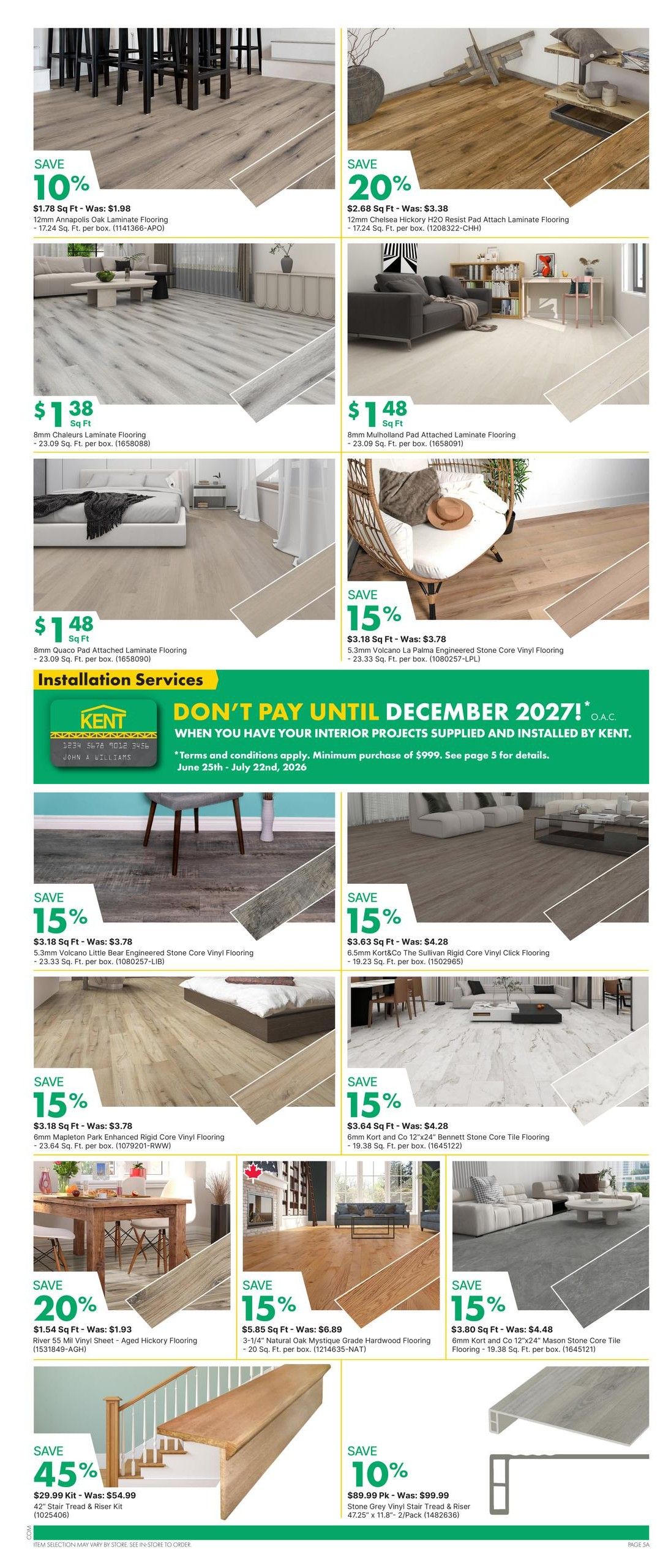Kent Building Supplies Flyer July 2 to 8