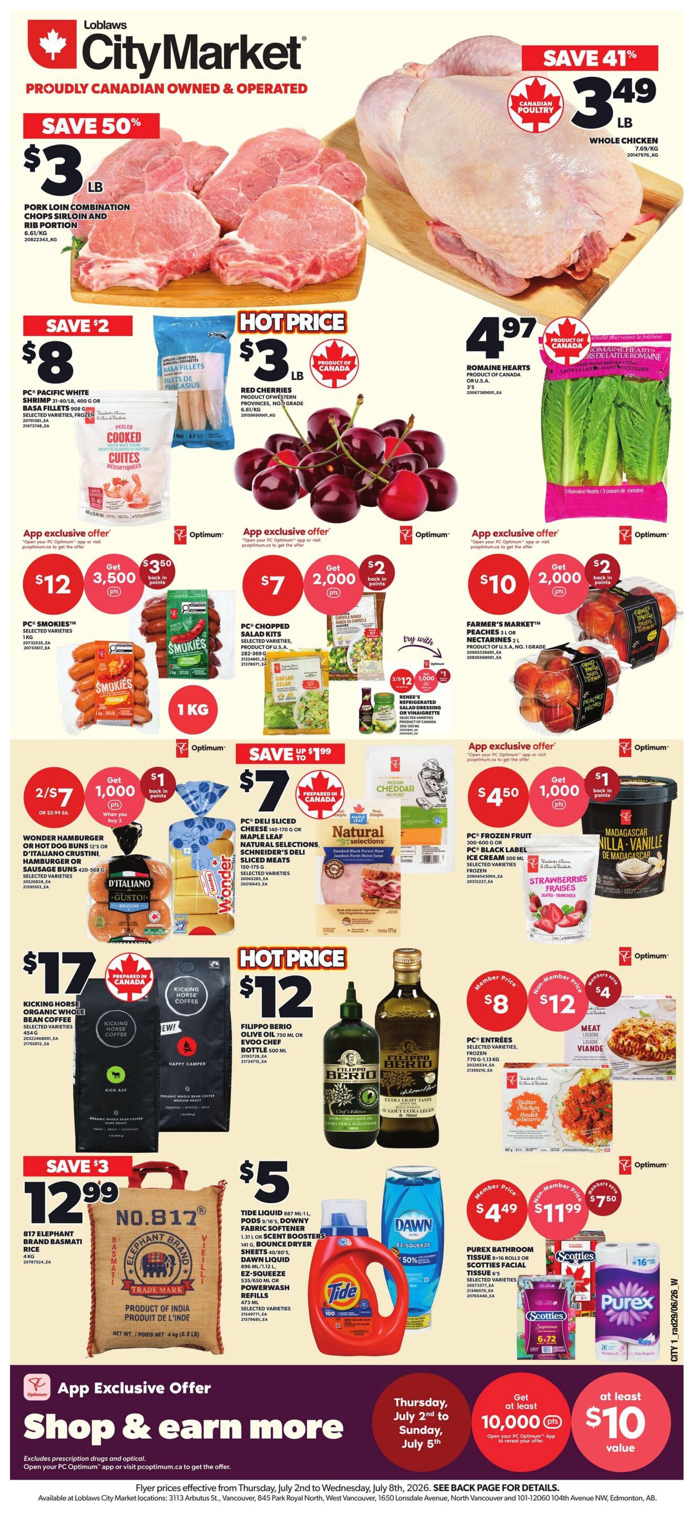 Loblaws City Market (West) Flyer July 2 to 8