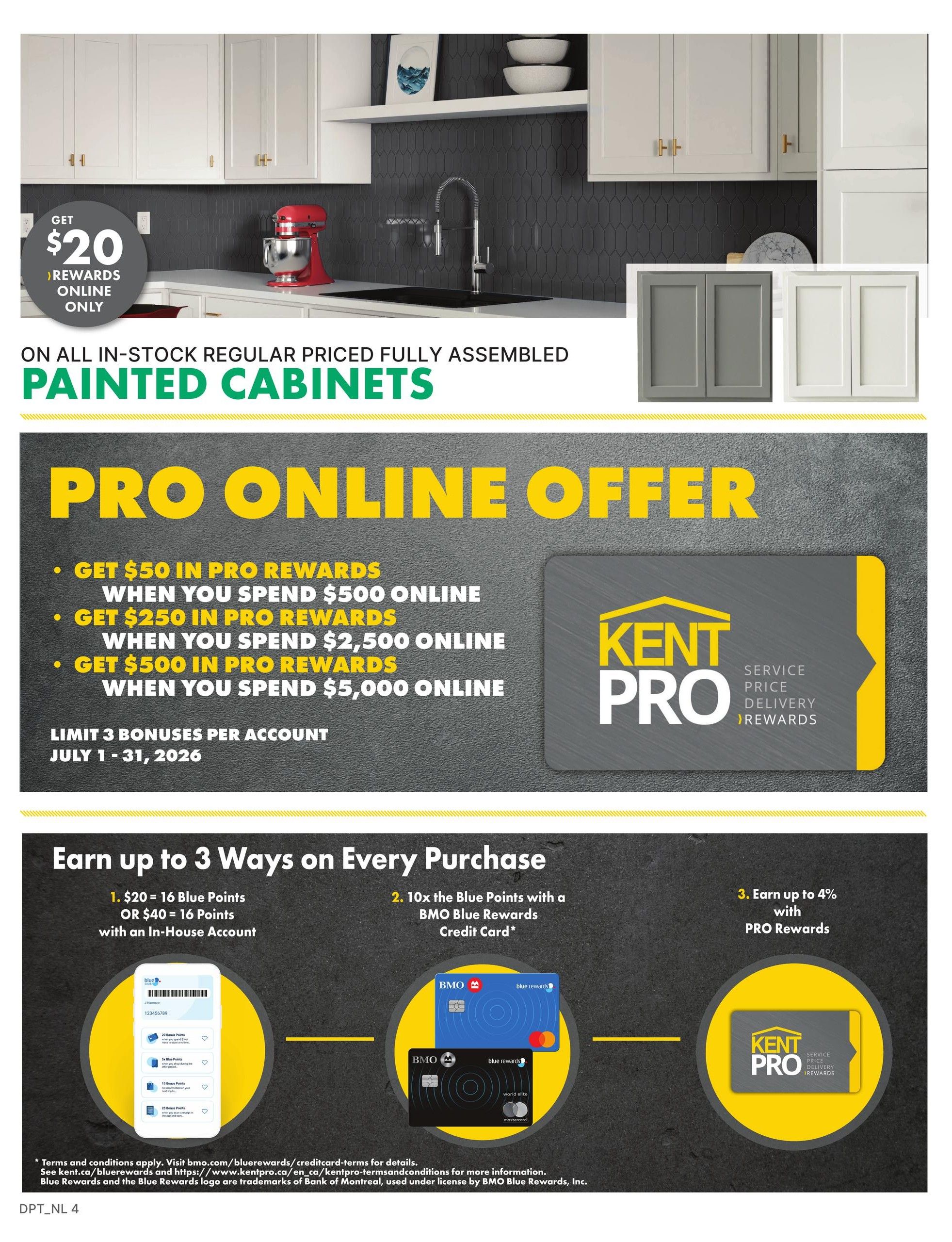 KentPro Monthly Flyer July 1 to 31