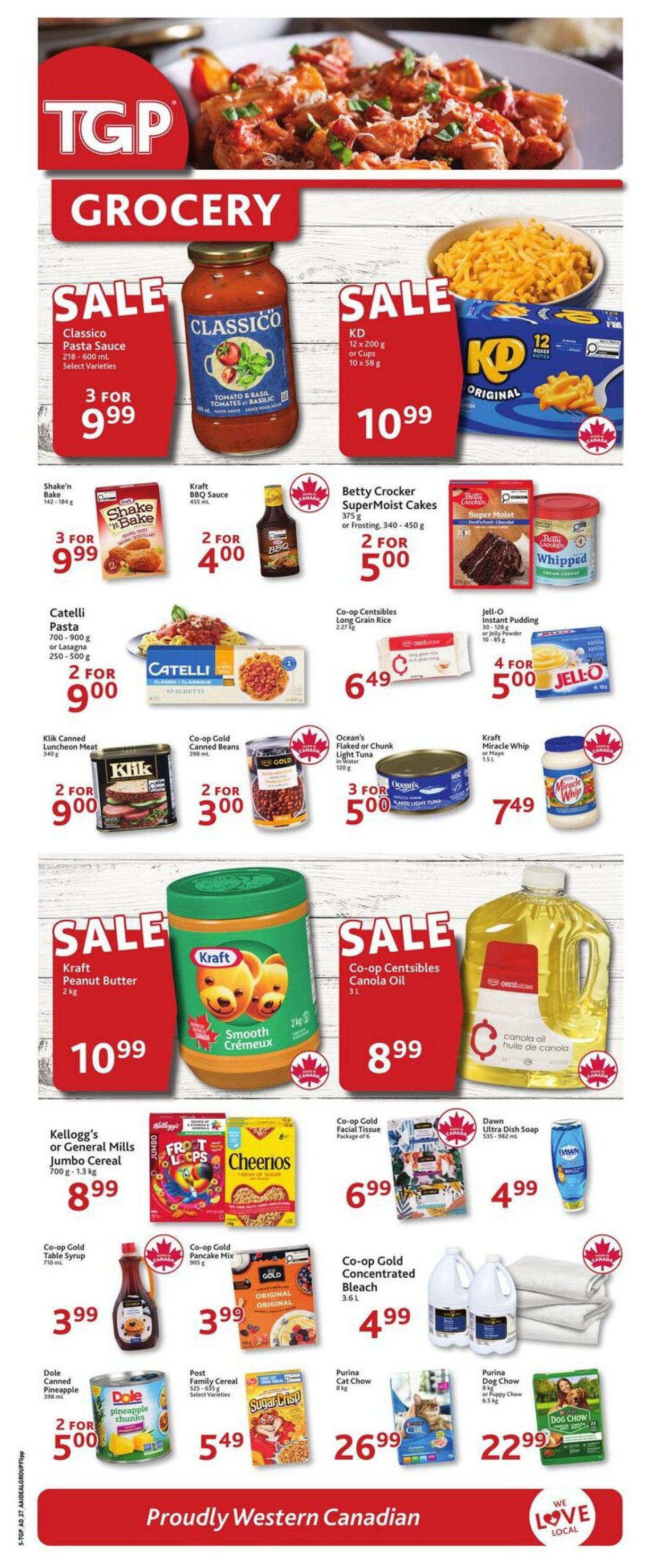TGP The Grocery People Flyer July 2 to 8