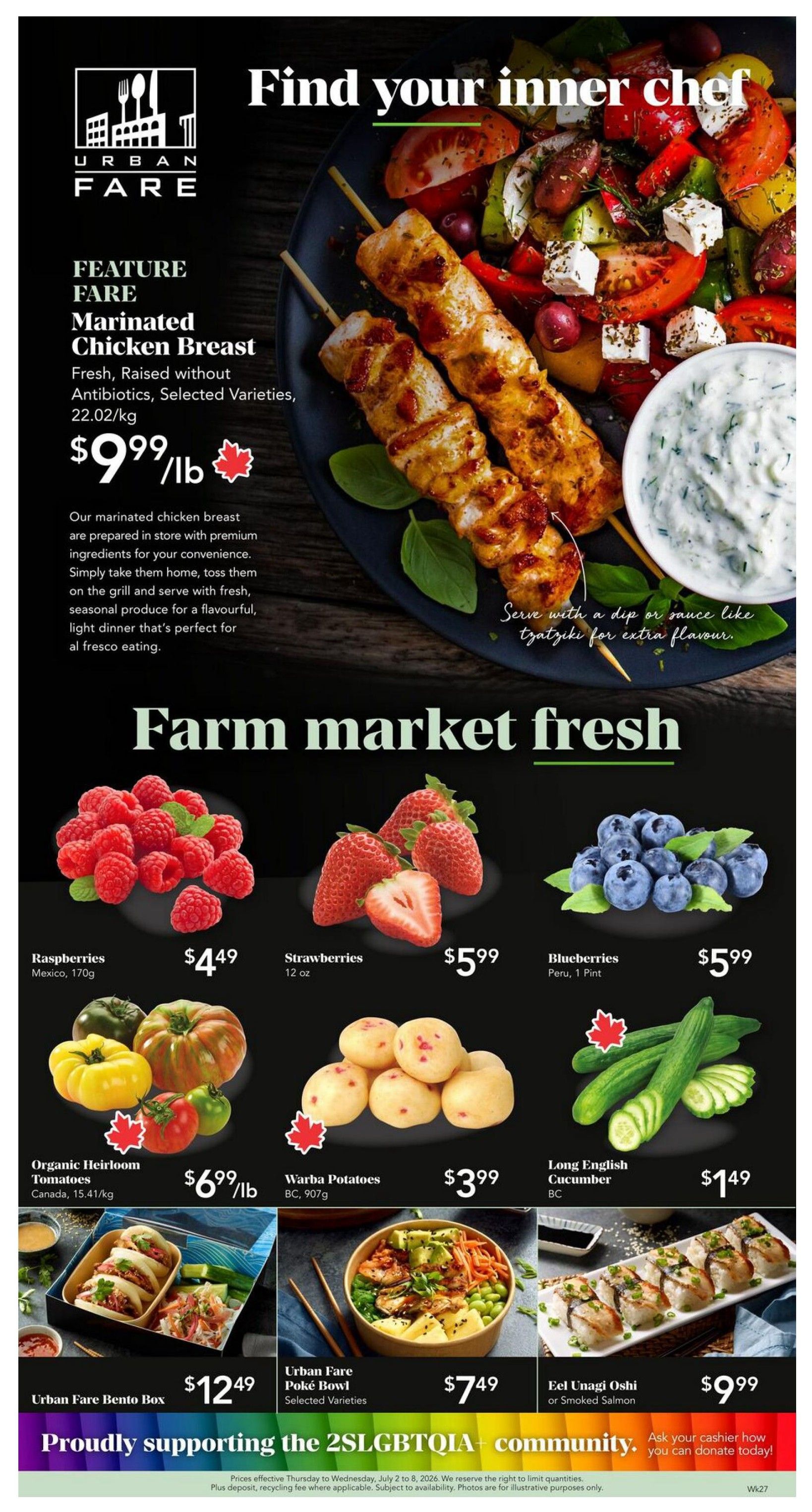 Urban Fare Flyer July 2 to 8