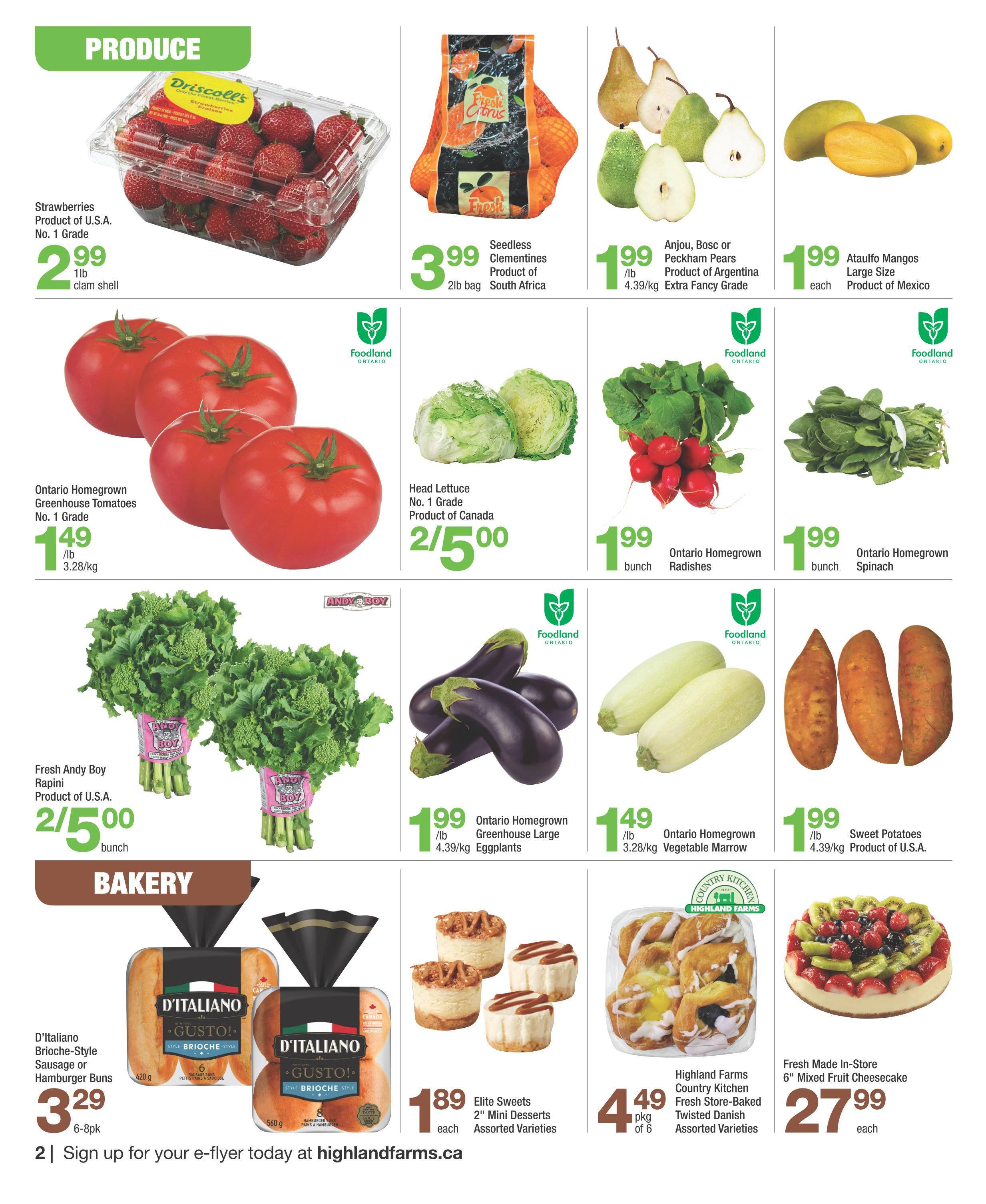 Highland Farms Flyer July 2 to 8