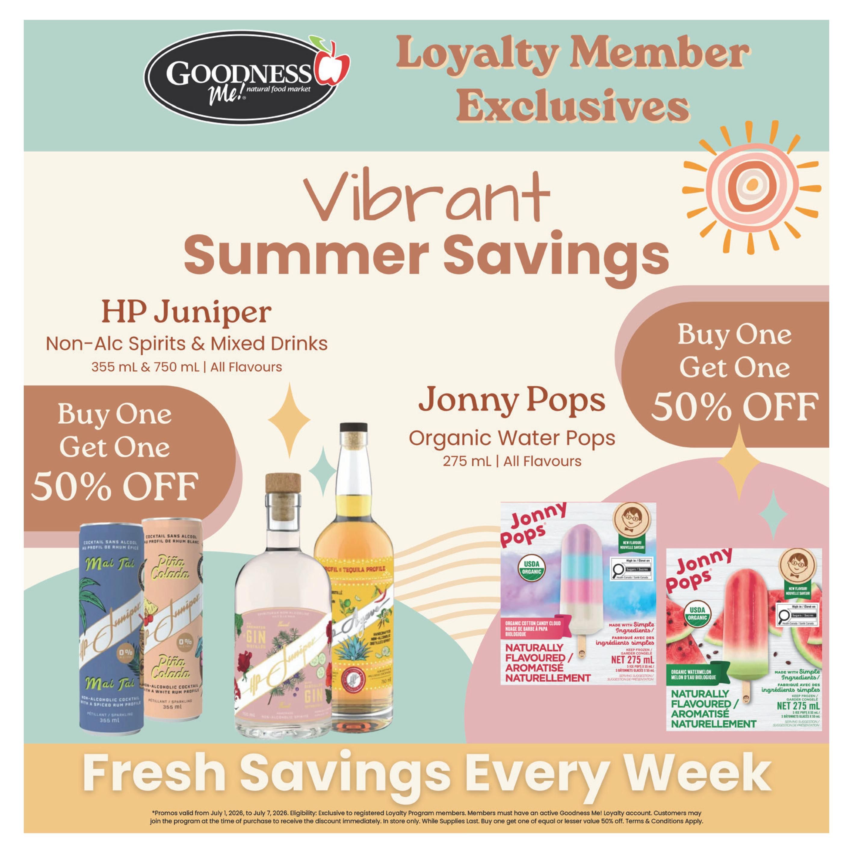 Goodness Me Flyer July 1 to 7