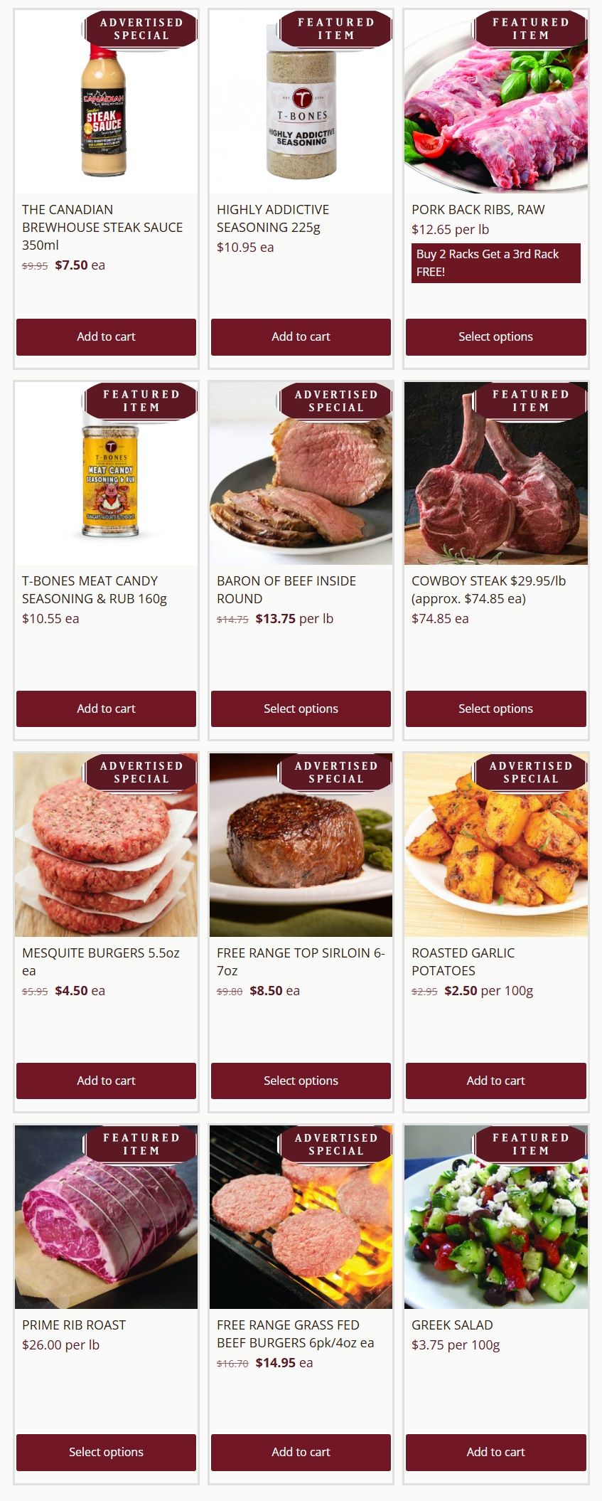 T-Bone's Flyer July 1 to 7
