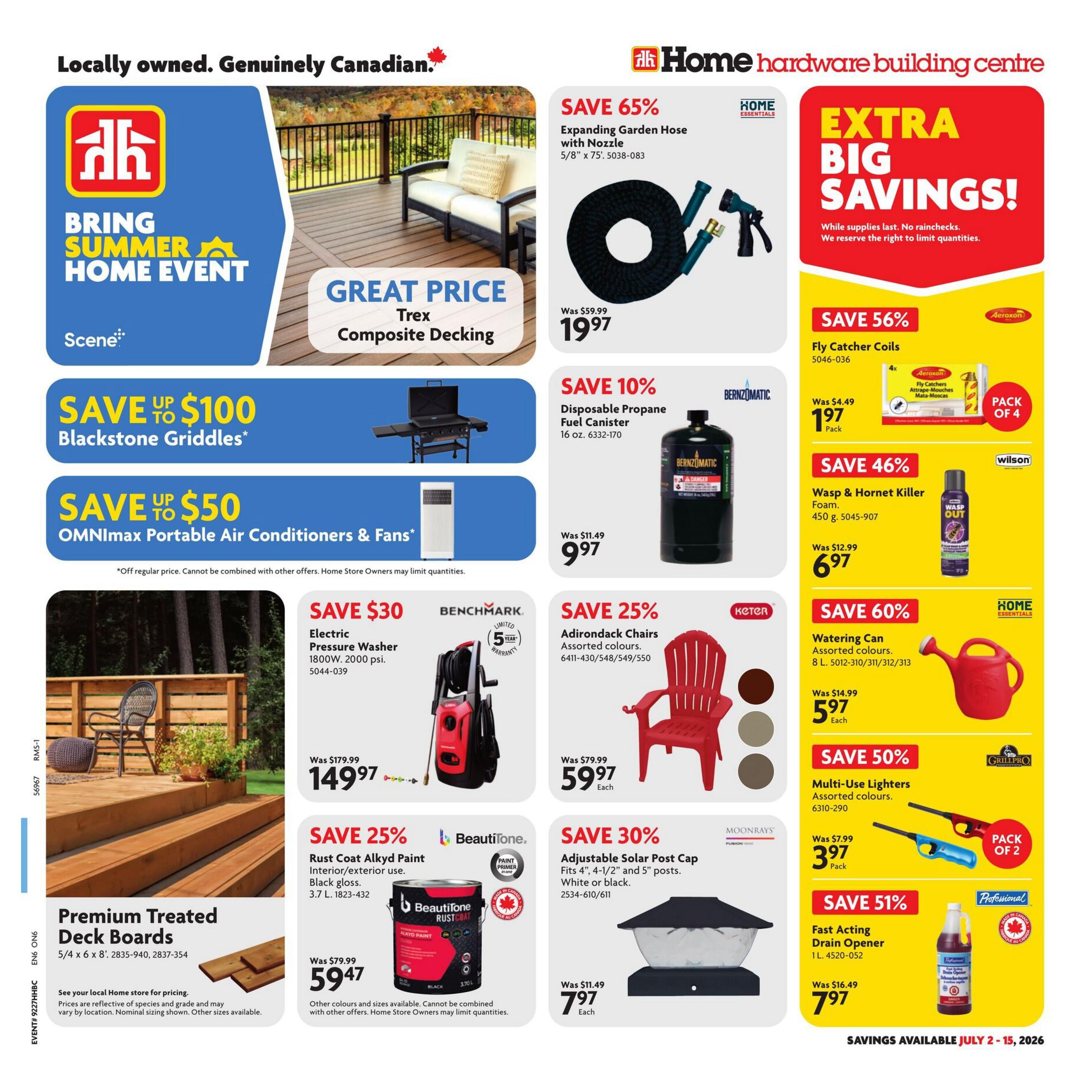 Home Hardware Building Centre (ON) Flyer July 2 to 15