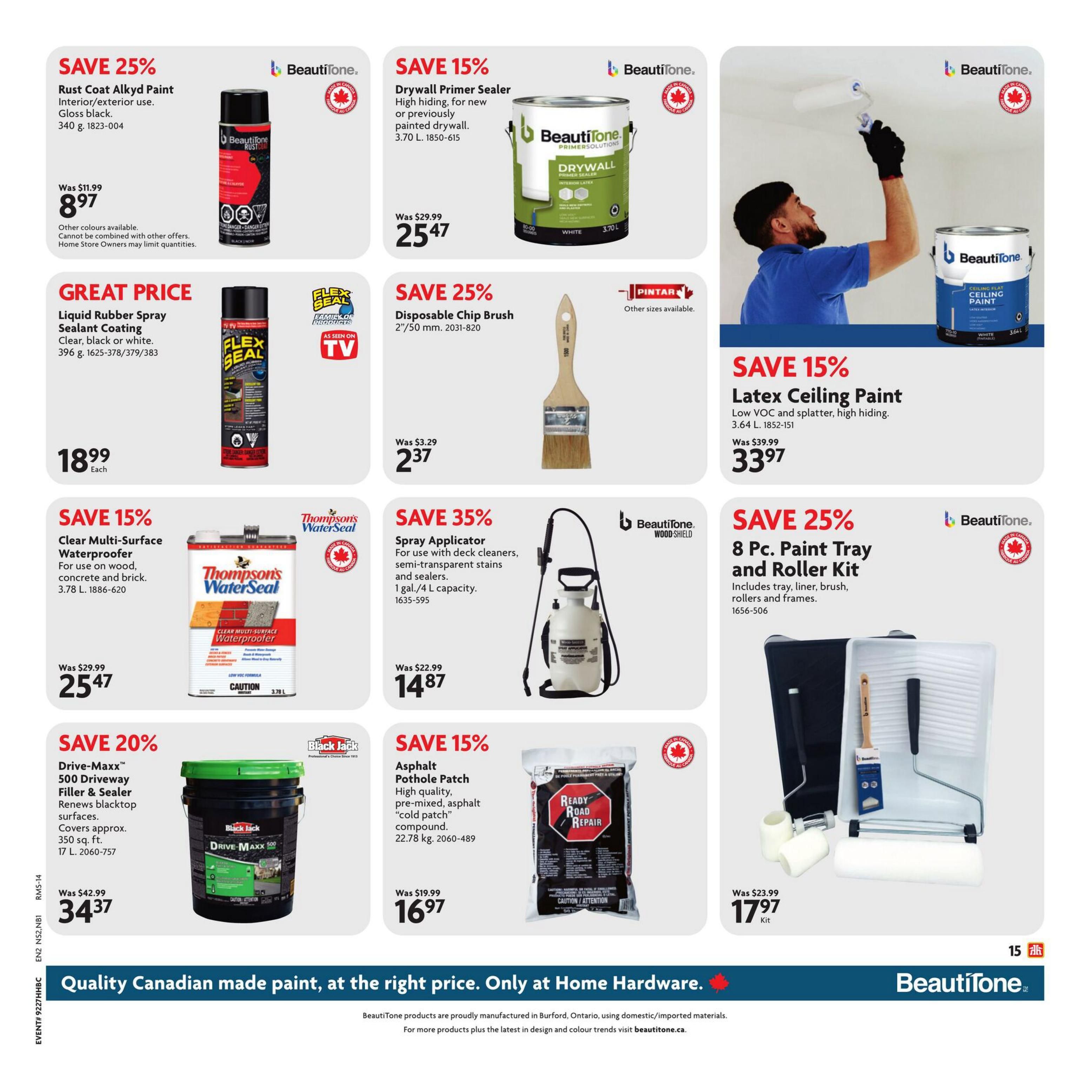 Home Hardware Building Centre (Atlantic) Flyer July 2 to 15