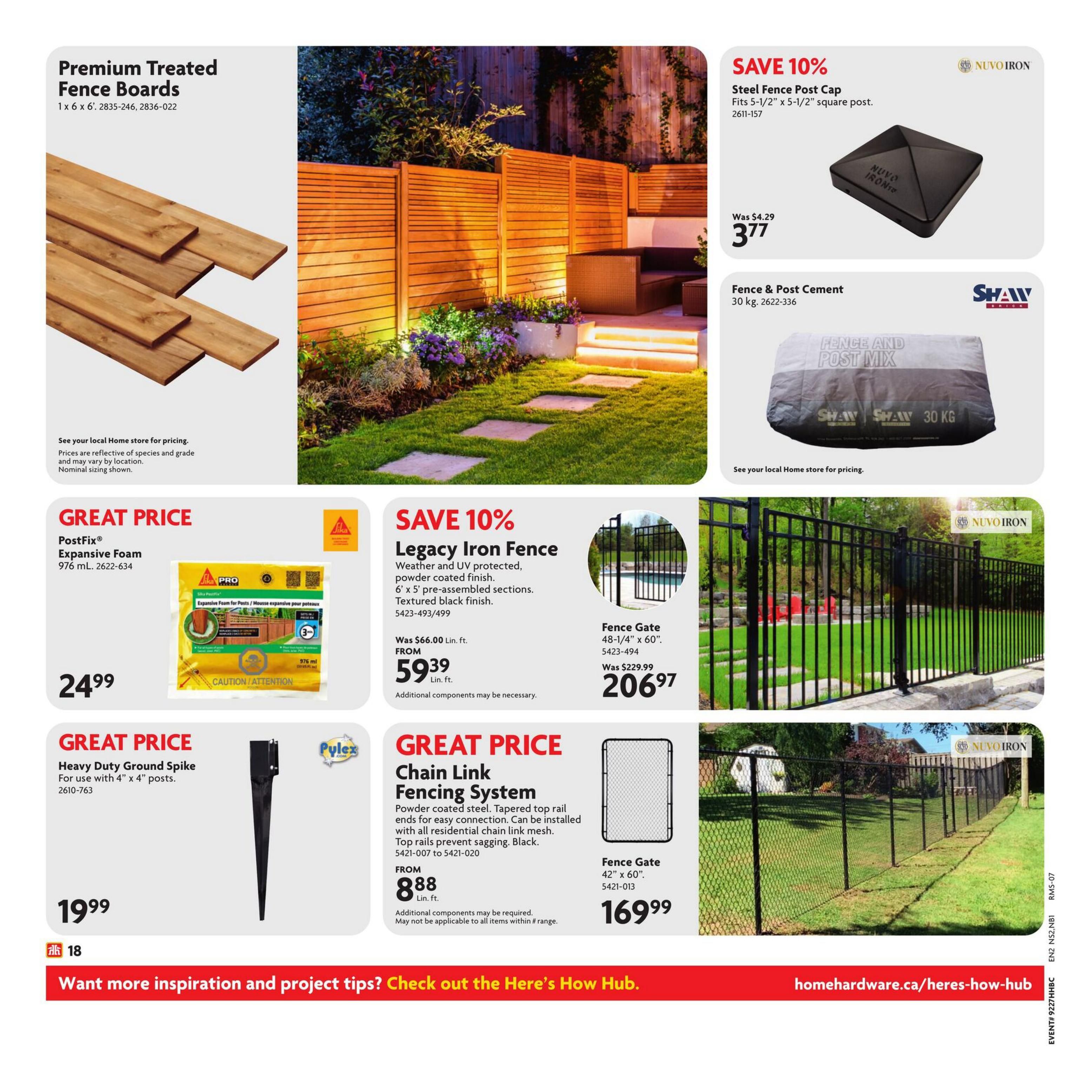 Home Hardware Building Centre (Atlantic) Flyer July 2 to 15
