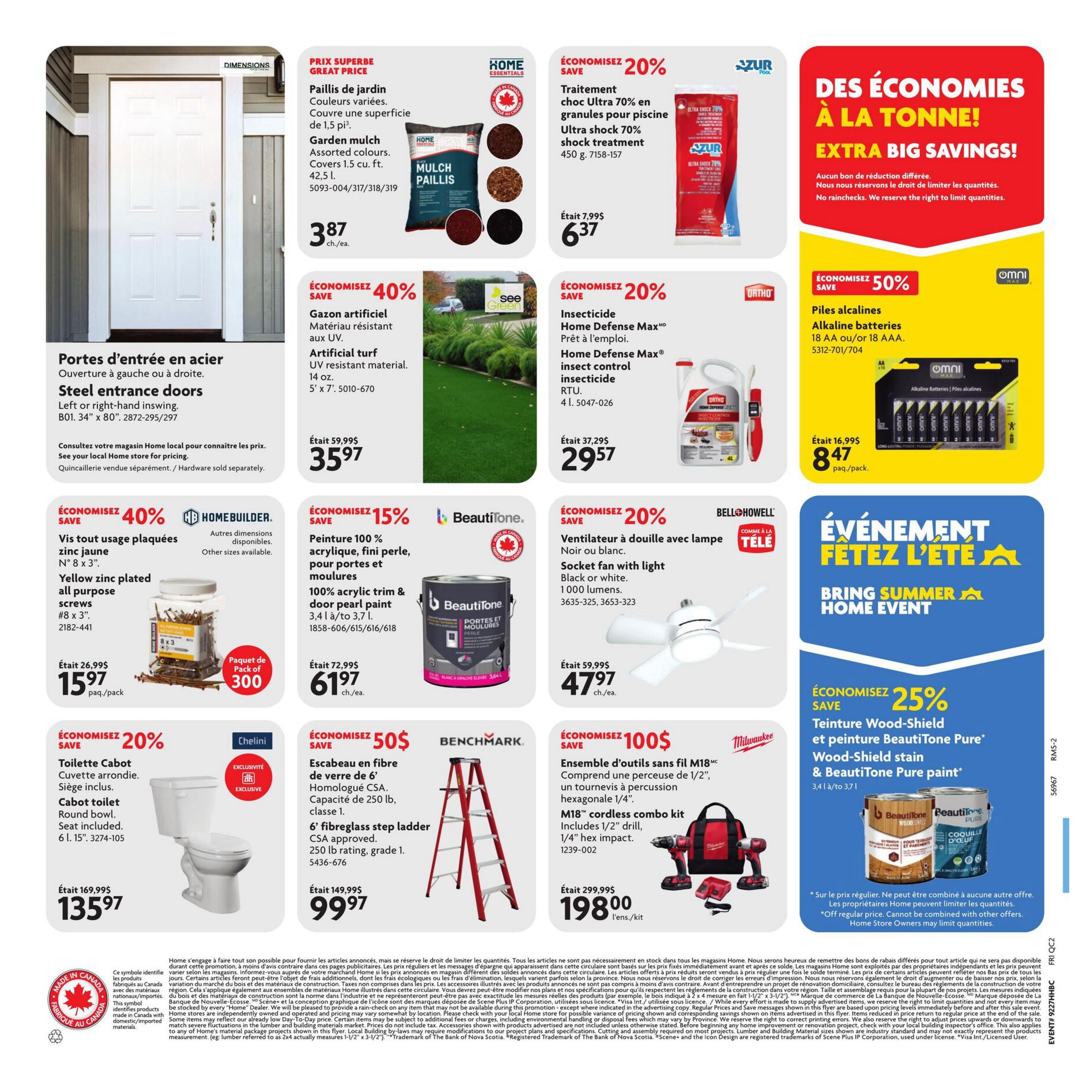 Home Hardware Building Centre (QC) Flyer July 2 to 15