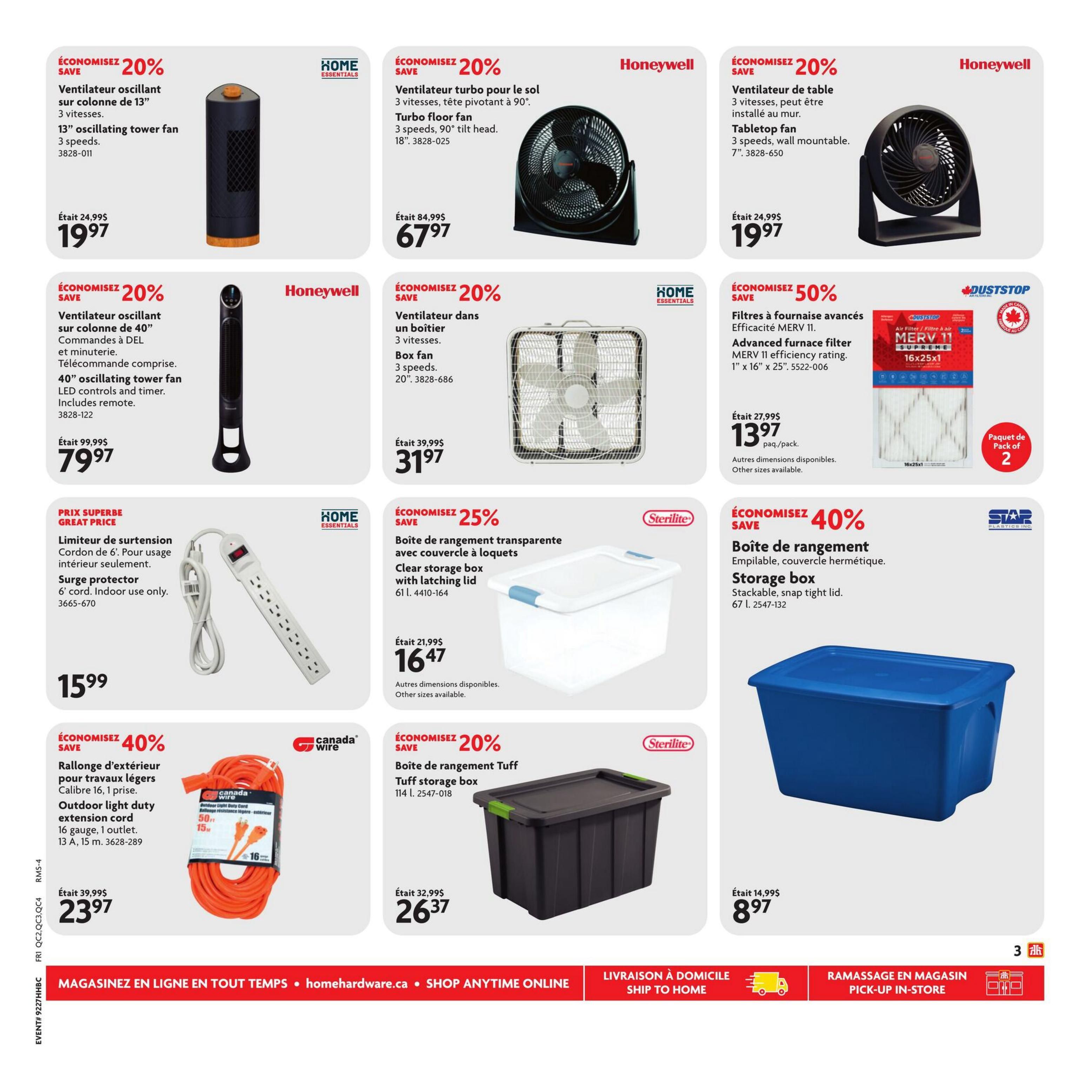 Home Hardware Building Centre (QC) Flyer July 2 to 15