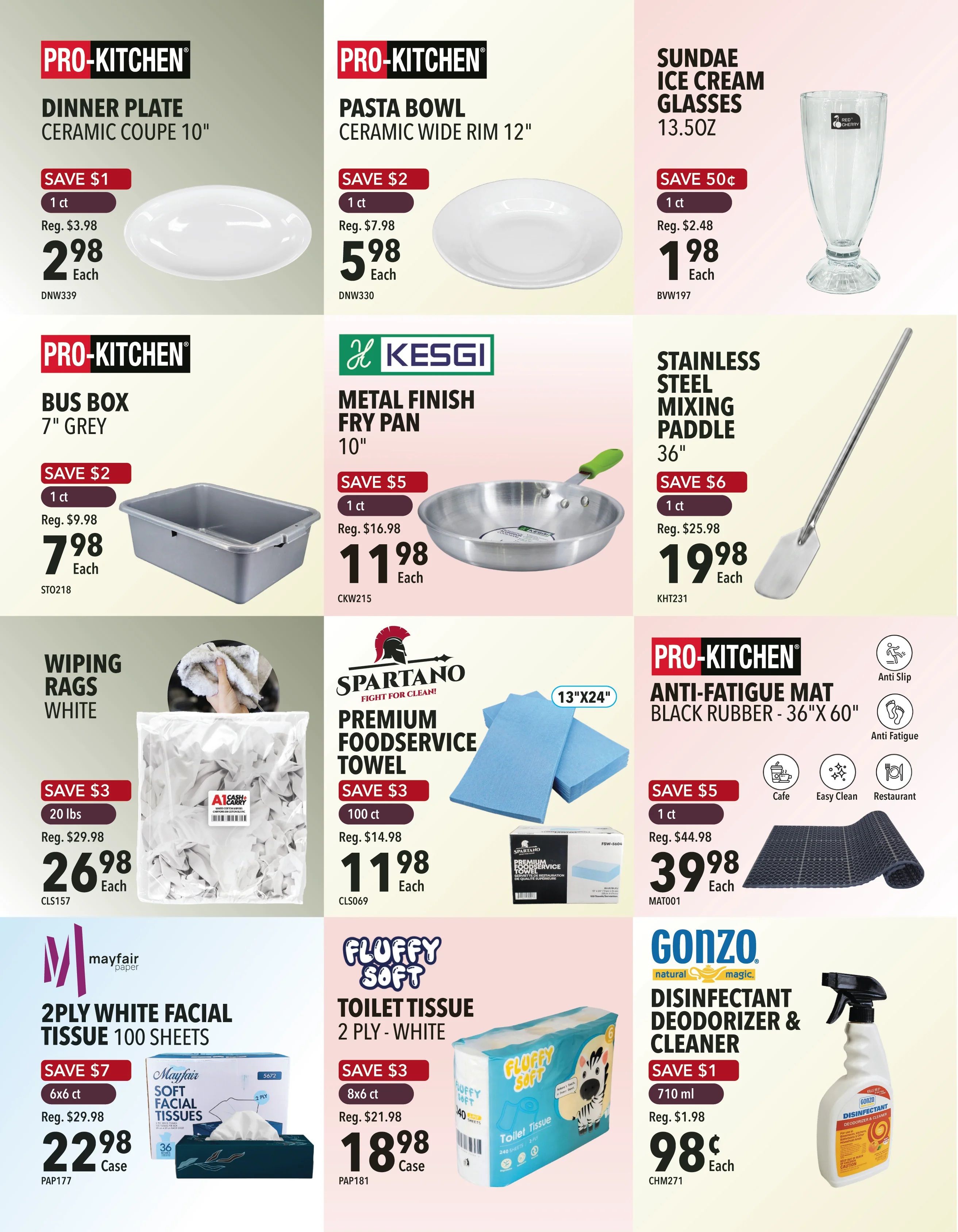 A-1 Cash and Carry Flyer July 1 to 31