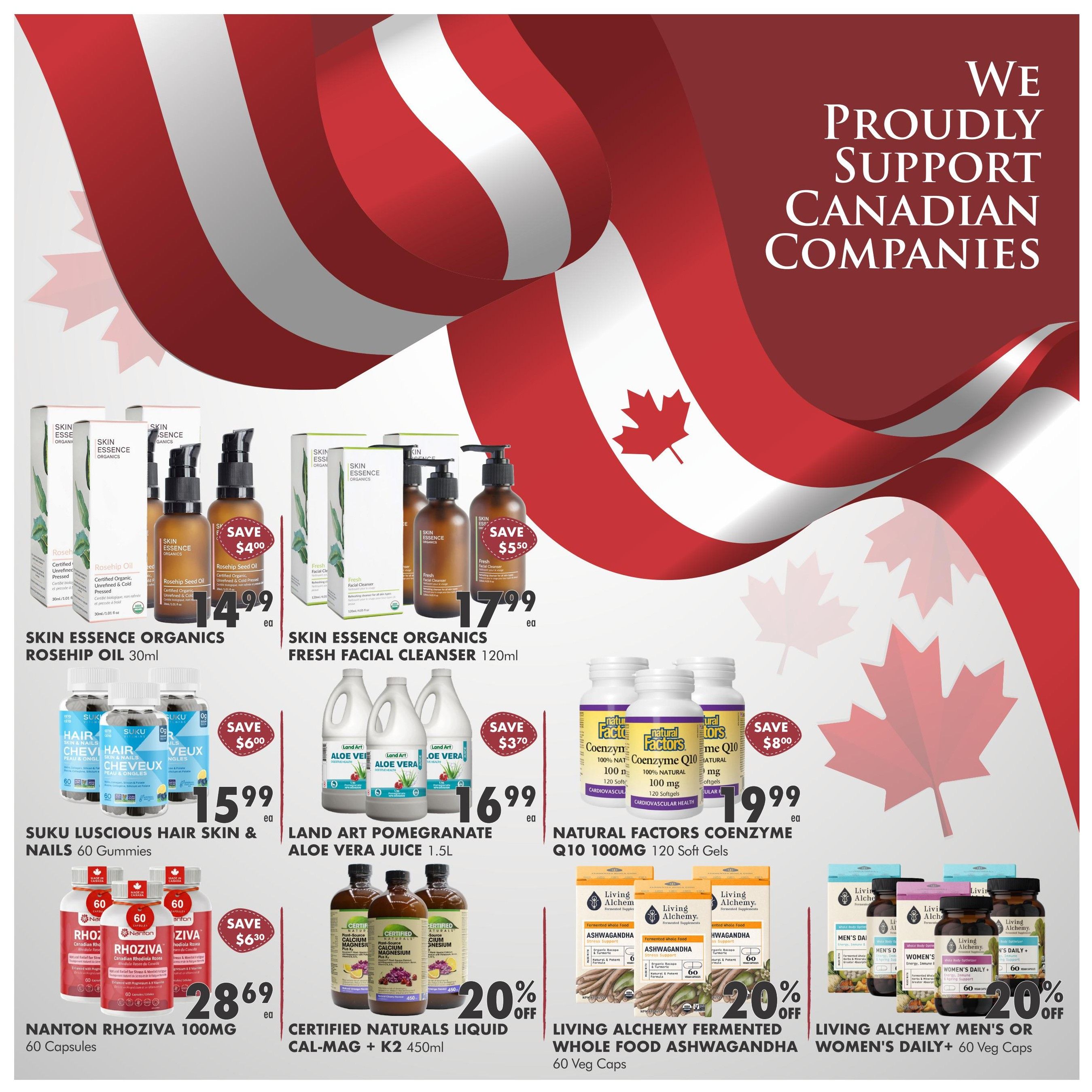 Ambrosia Natural Foods Flyer July 1 to 31