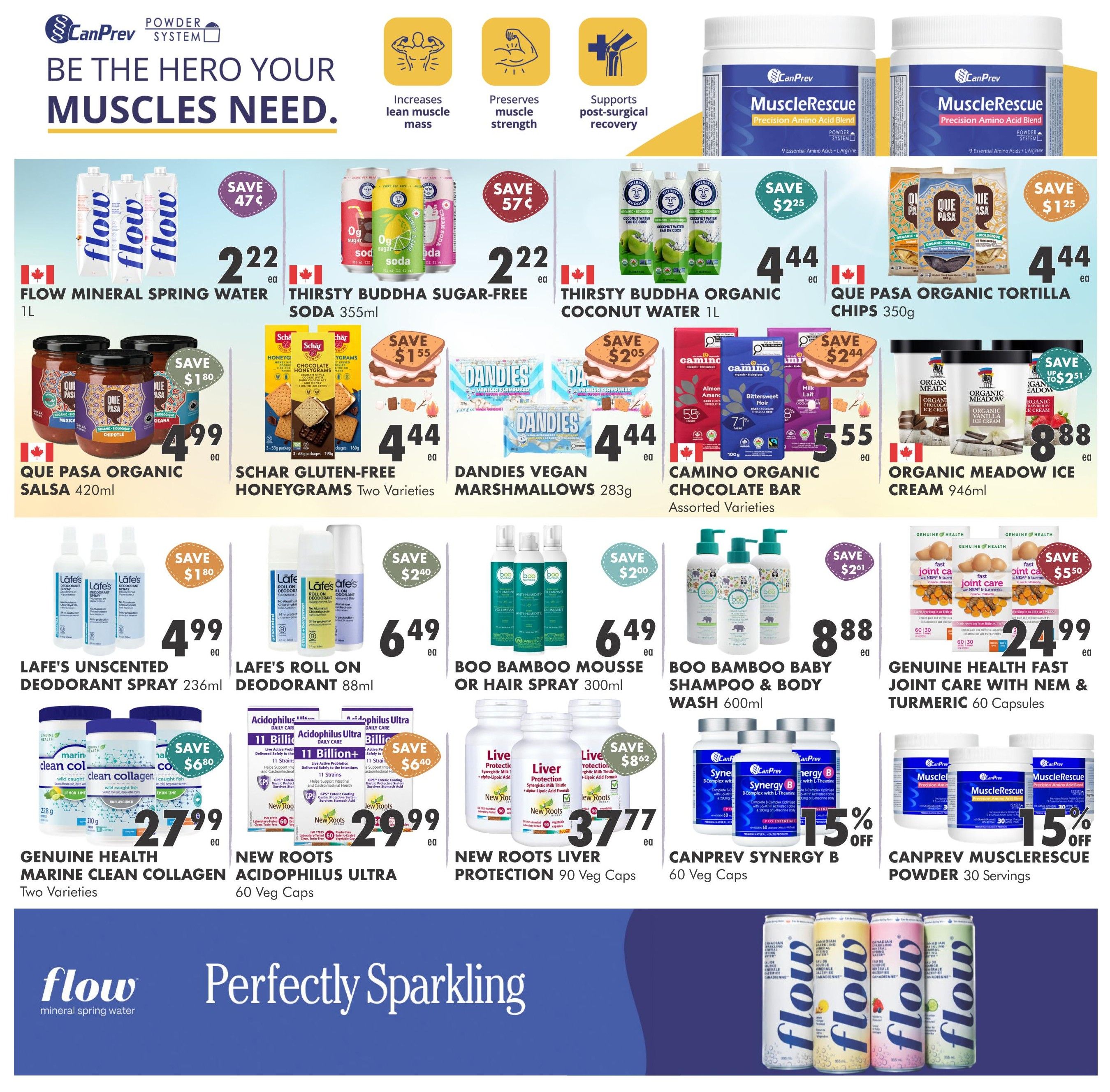 Ambrosia Natural Foods Flyer July 1 to 31